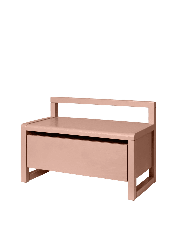 Little Architect Bank mit Stauraum in Rose präsentiert im Onlineshop von KAQTU Design AG. Sitzbank ist von Ferm Living