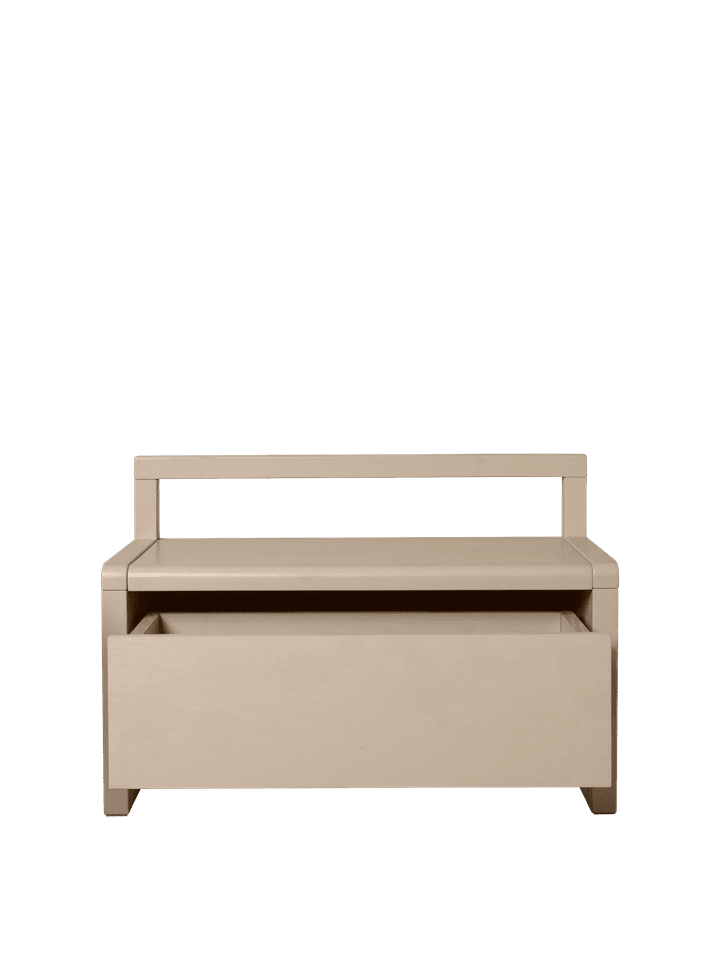 Little Architect Bank mit Stauraum in Cashmere präsentiert im Onlineshop von KAQTU Design AG. Sitzbank ist von Ferm Living