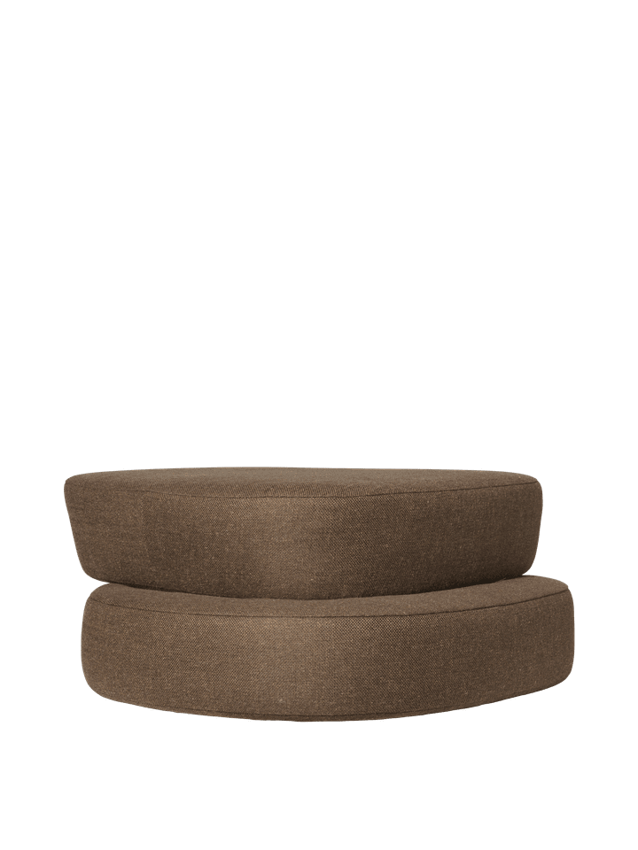 Plyo Ottoman Staple in Dark Brown präsentiert im Onlineshop von KAQTU Design AG. Ottoman ist von Ferm Living