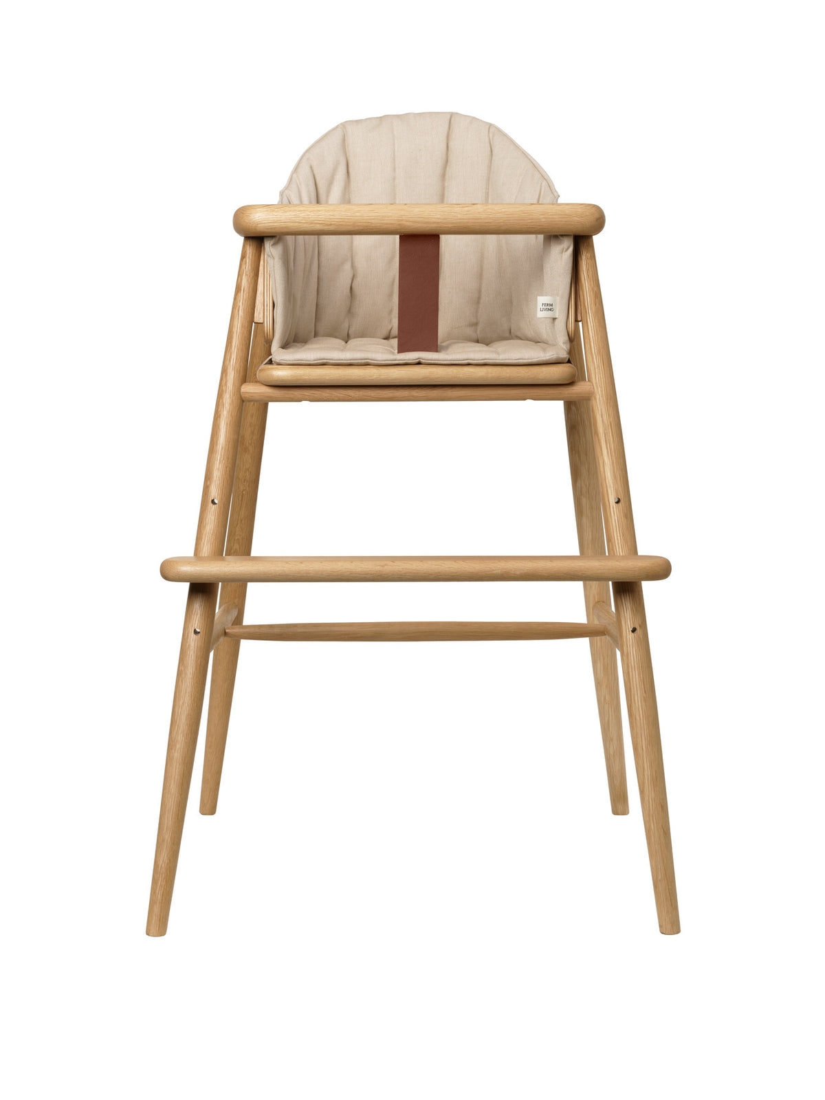 Muru High Chair Cushion in Sand präsentiert im Onlineshop von KAQTU Design AG. Sitzkissen ist von Ferm Living
