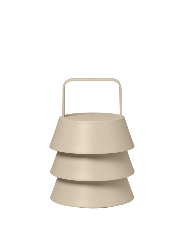 Luver tragbare Tischlampe in Cashmere präsentiert im Onlineshop von KAQTU Design AG. Tischleuchte ist von Ferm Living