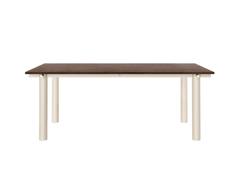 Atura Esstisch 200 x 90 in Light Cashmere/Dark Stained Oak präsentiert im Onlineshop von KAQTU Design AG. Esstisch ist von Ferm Living