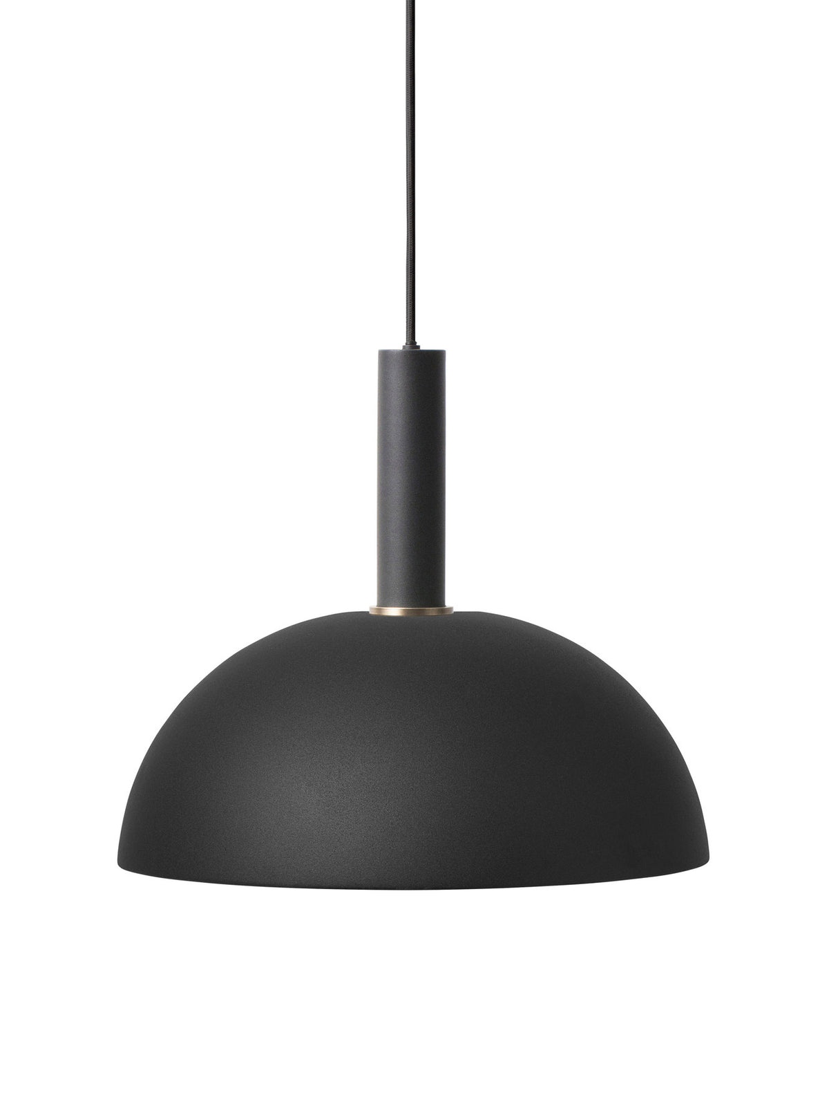 Collect Lampenschirm Hoop in Schwarz präsentiert im Onlineshop von KAQTU Design AG. Lampenschirm ist von Ferm Living