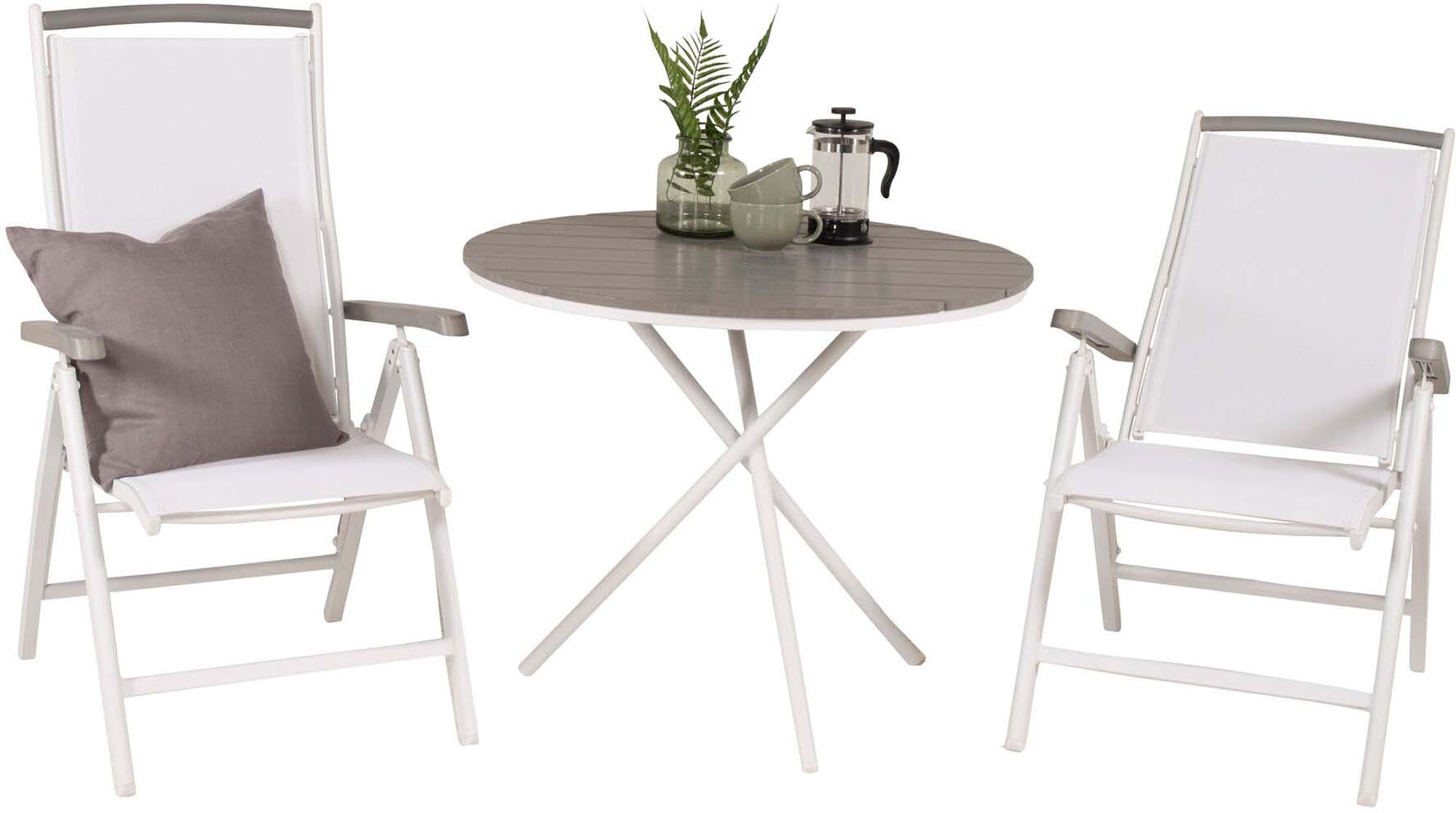 Stilvolles Parma Tischset mit Albany Stühlen – perfekt für gesellige Momente im Freien. Ideal für jeden Außenbereich!