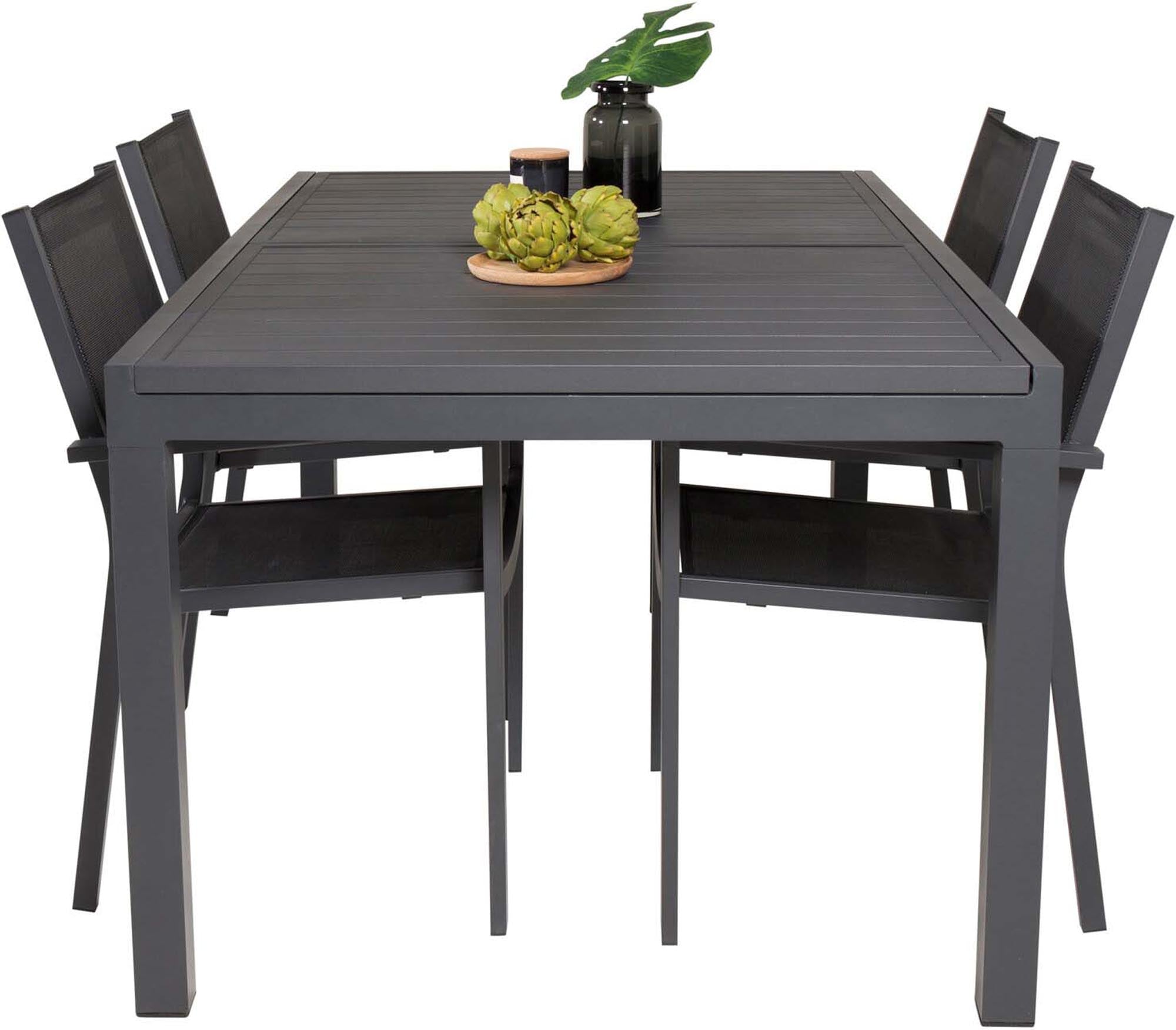 Venture Home: Marbella Set, erweiterbar für 4, ideal für Terrassen.