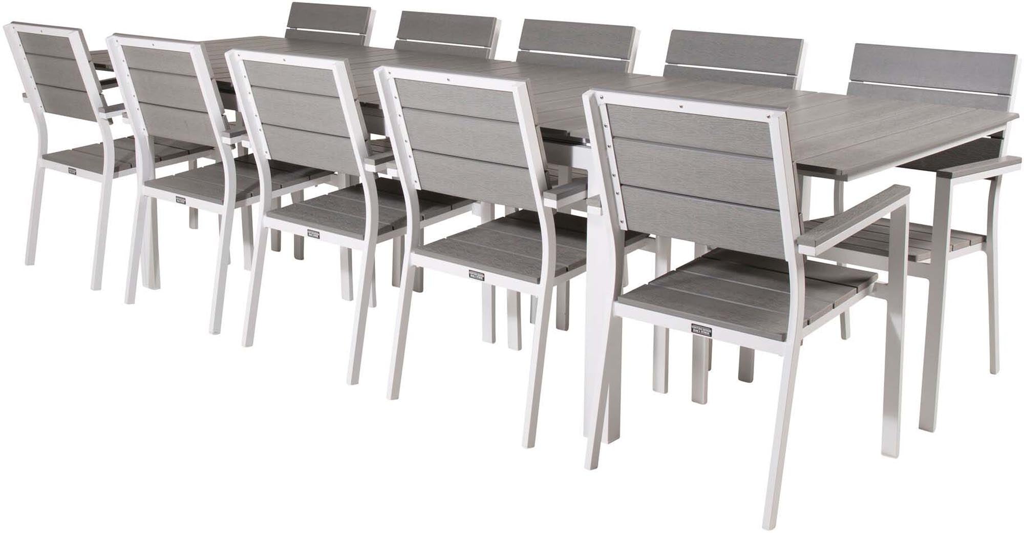 Stilvolles 8-Personen Outdoor-Tischset 229cm von Venture Home.