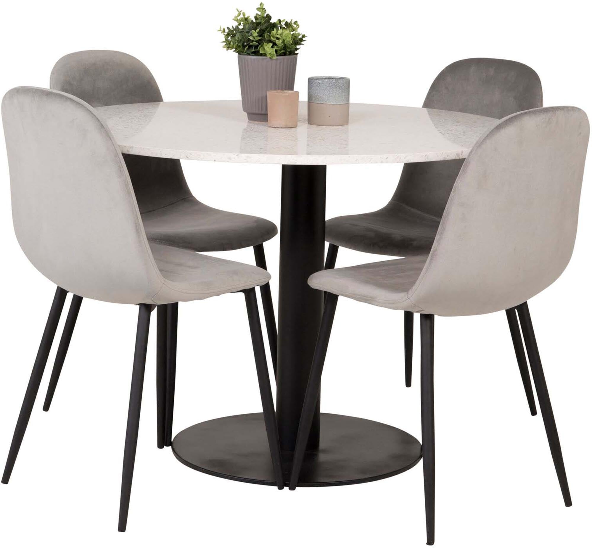 Stilvolles Razzia Esszimmerset: Skandinavische Eleganz von Venture Home.