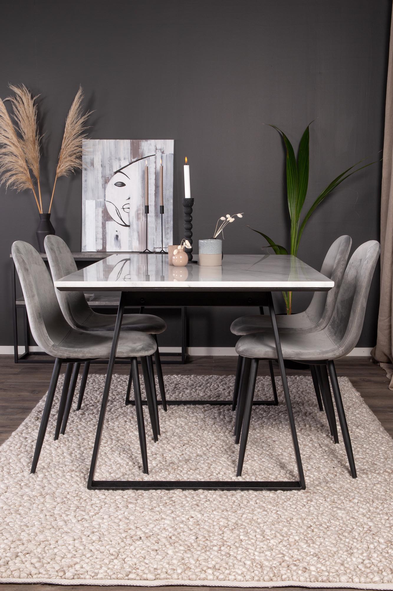 Elegantes Estelle Set: Skandinavische Ästhetik für Ihr Esszimmer.