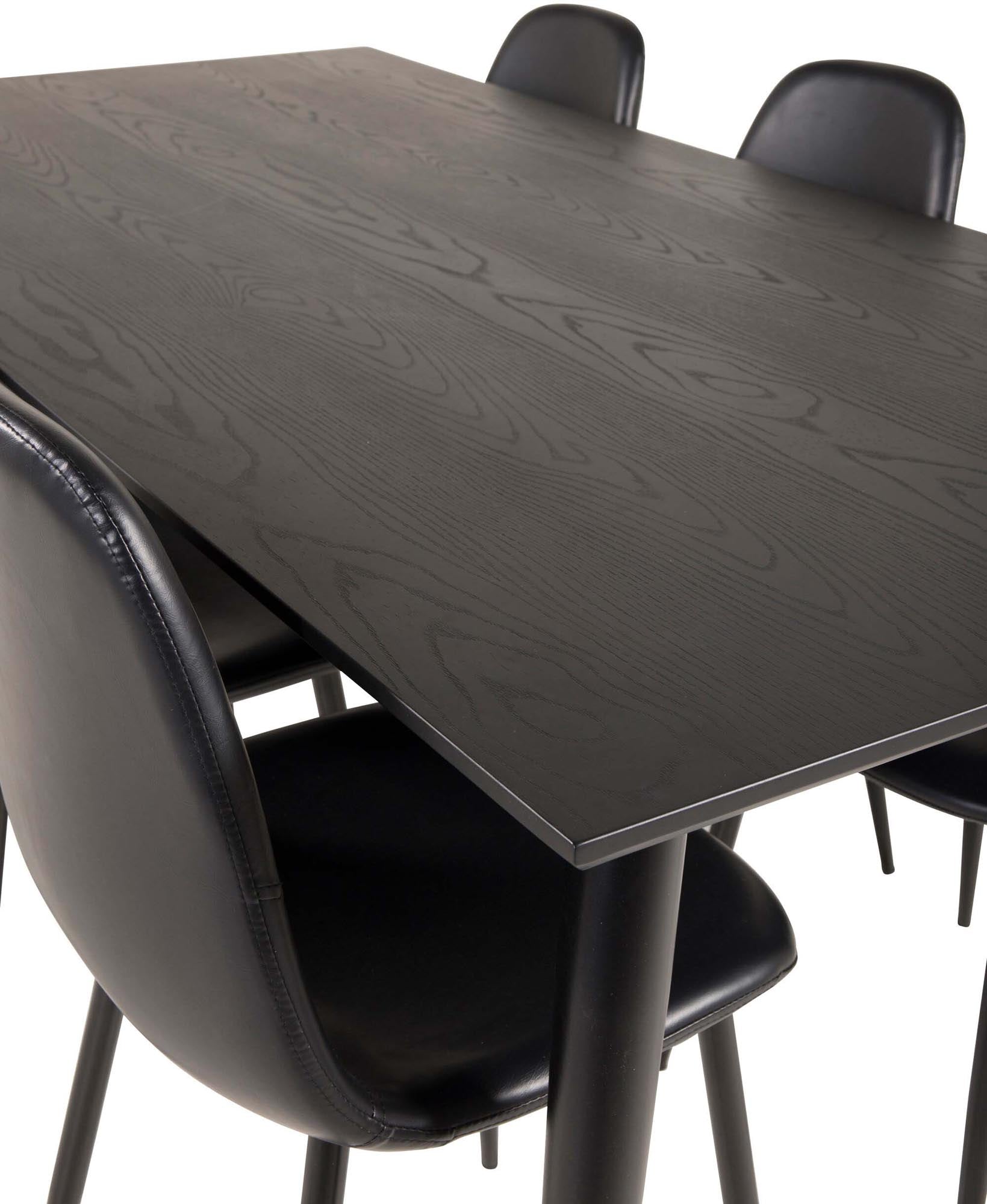 Modernes Dipp Esszimmerset 180cm mit 6 Stühlen von Venture Home.