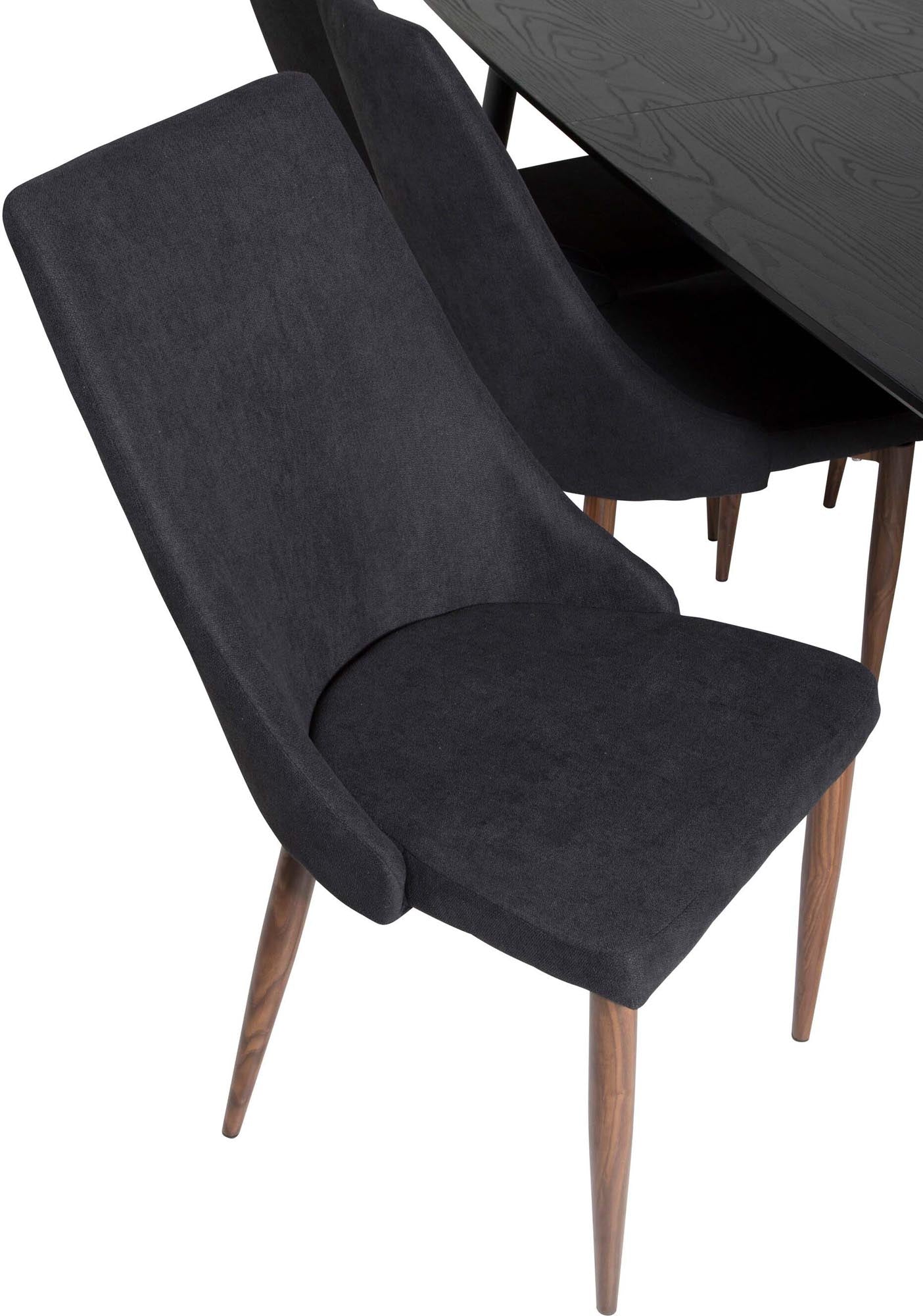 Elegantes Esszimmerset Leone, ausziehbar, 180cm, 6 Stühle, Venture Home.