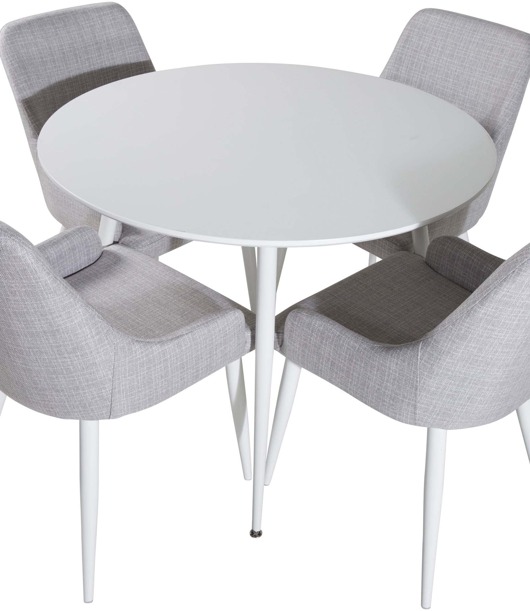 Elegantes Plaza Esszimmerset ⌀100cm/4St. von Venture Home.