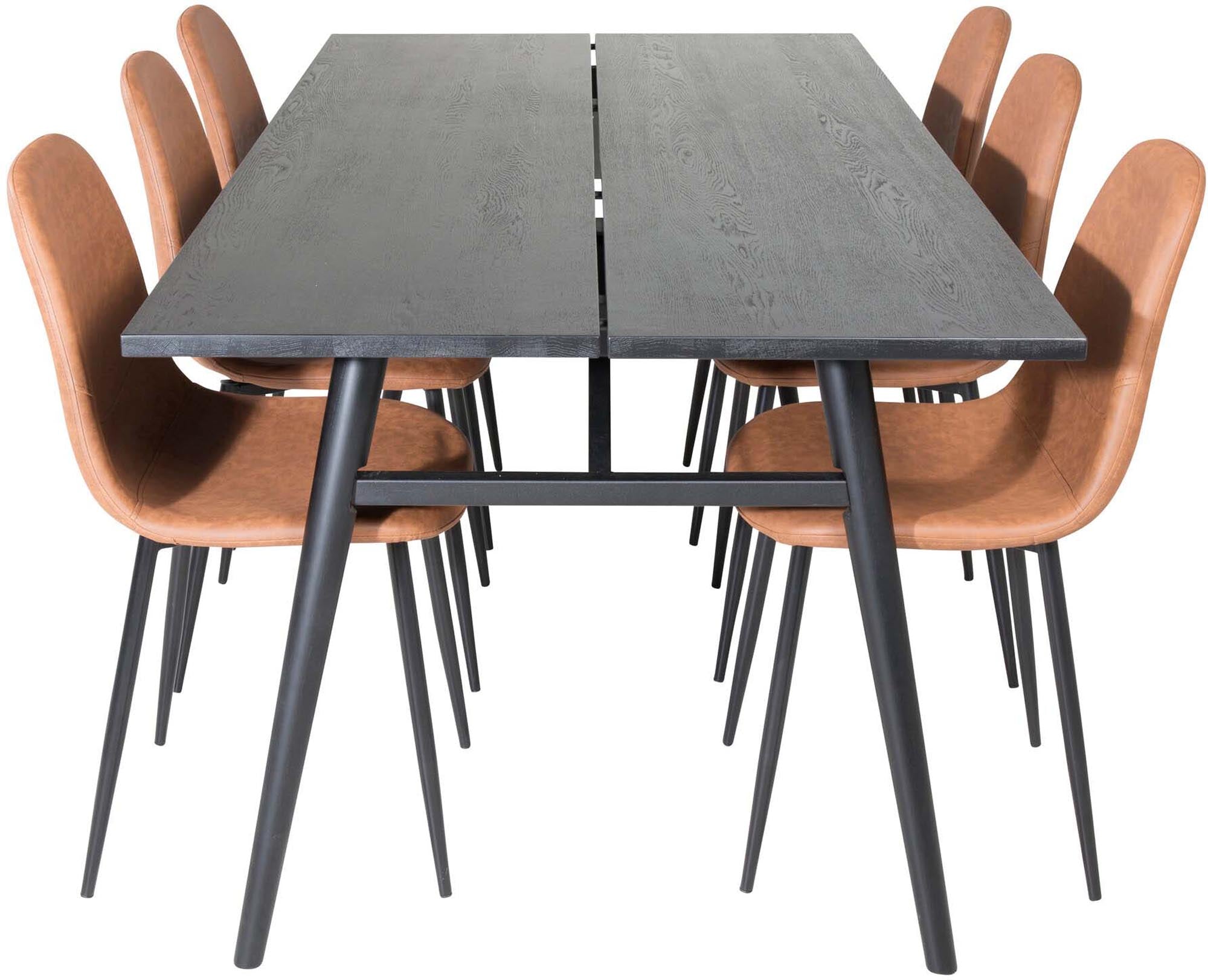 Elegantes Esszimmerset von Venture Home, ausziehbar für 6 Personen.