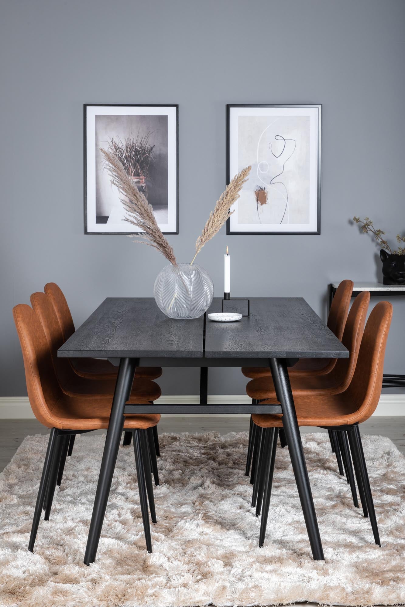 Venture Home: Stilvolles Esszimmerset, erweiterbar auf 195cm, 6 Plätze.