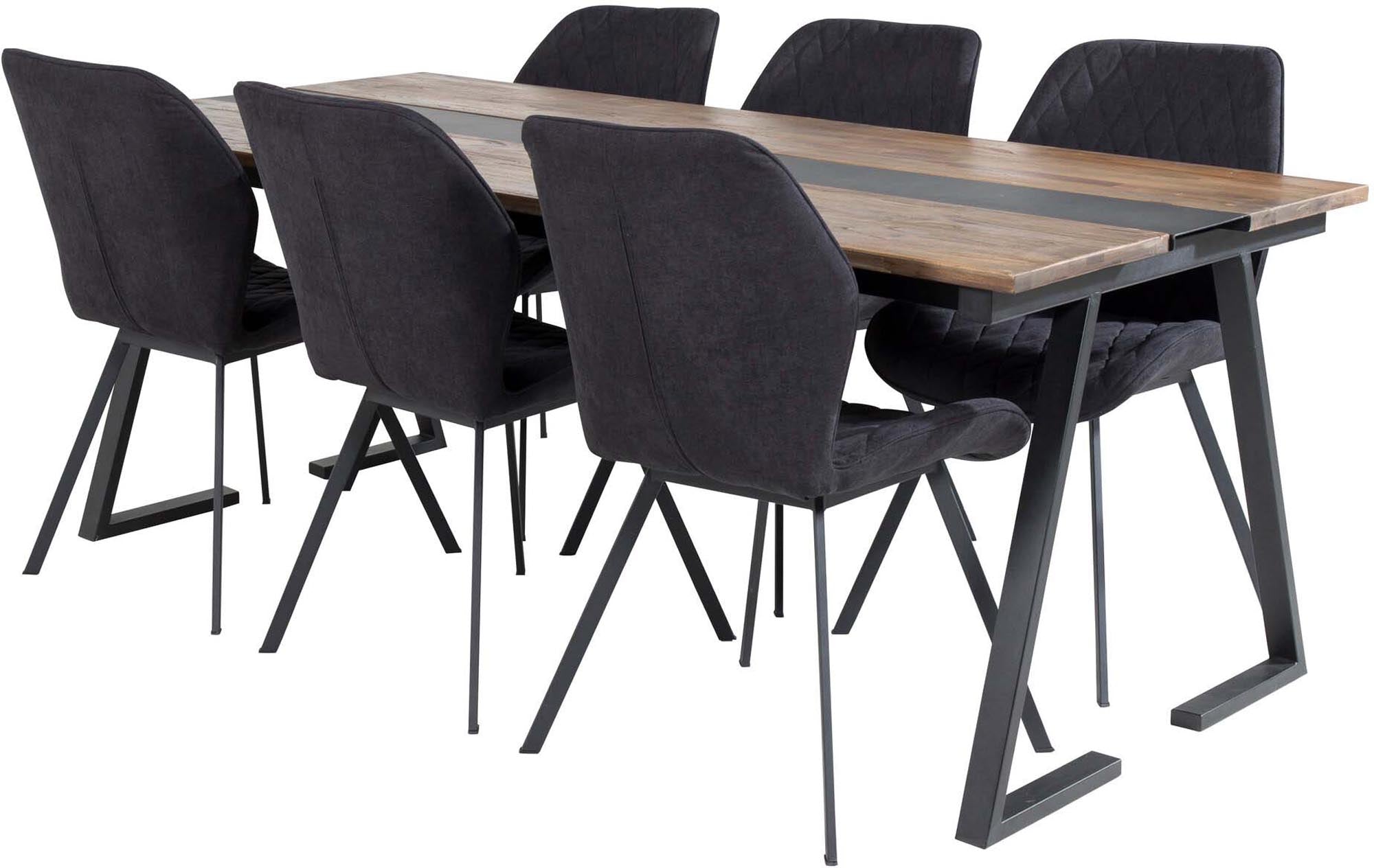 Entdecken Sie das Jakarta Esszimmerset + Gemma von Venture Home – elegantes Design, großzügiger Platz und optimaler Komfort für unvergessliche Momente.