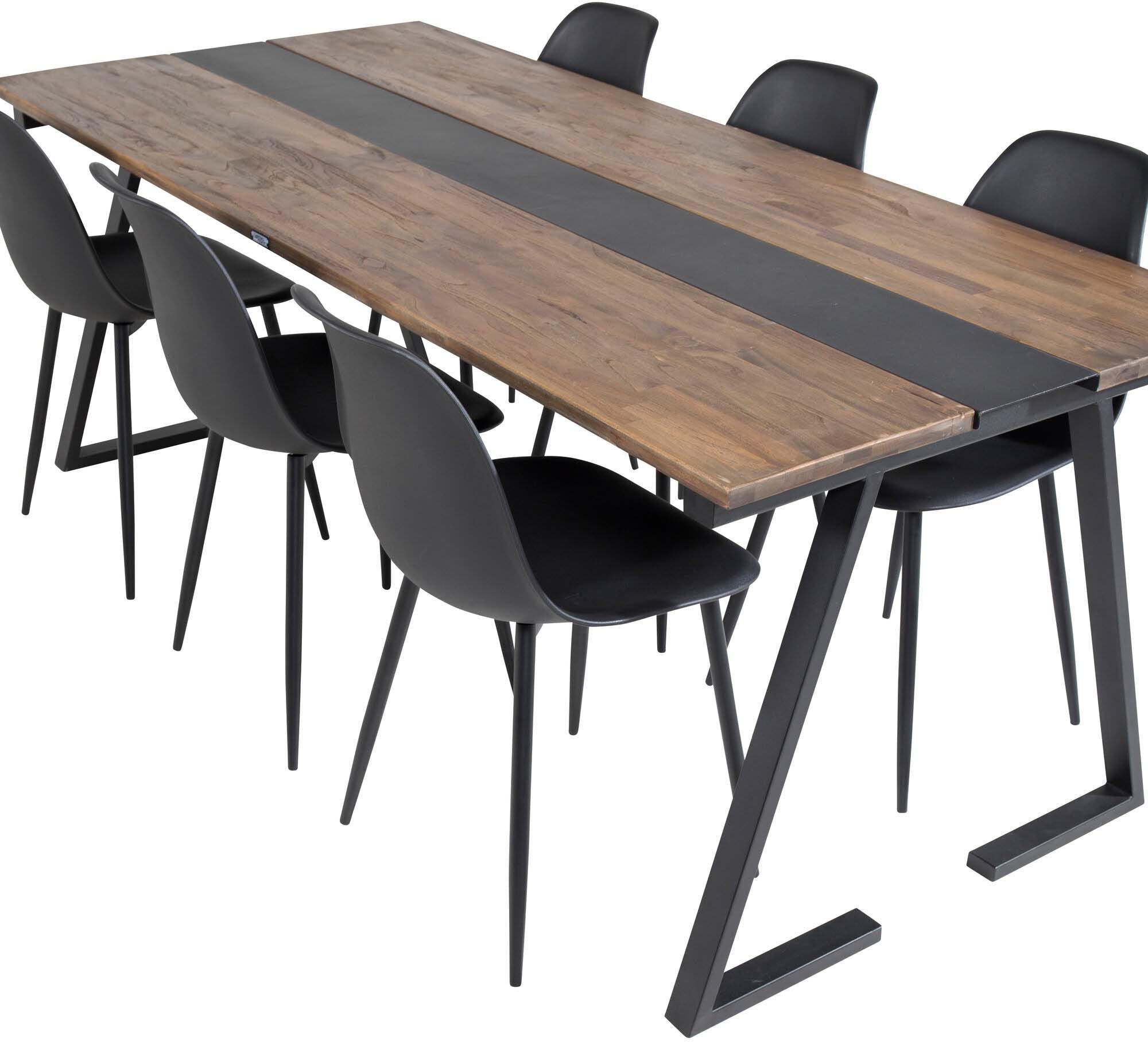 Modernes Jakarta Esszimmerset: Zeitloses Design für stilvolle Räume.