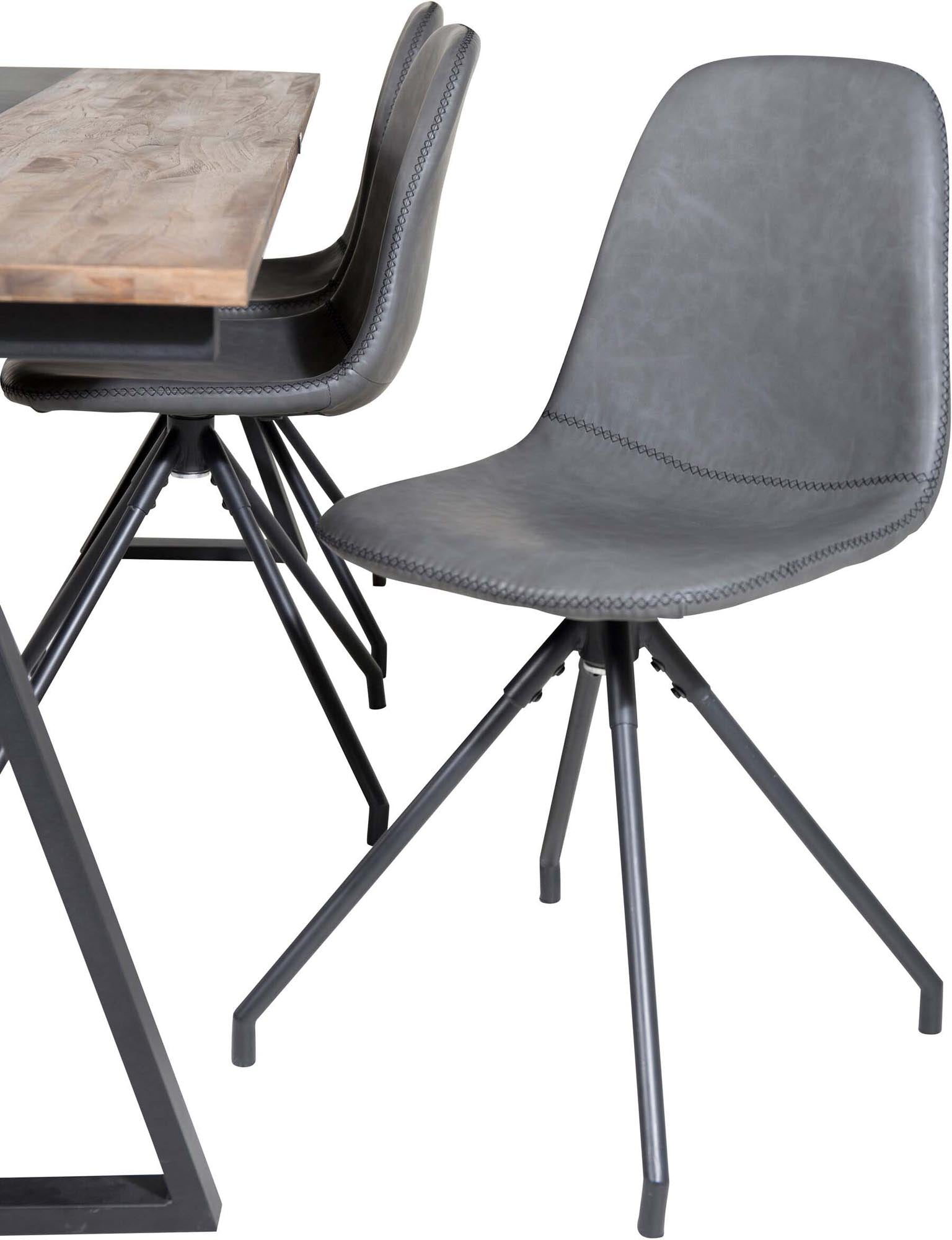 Stilvolles Jakarta Esszimmerset mit 200 cm Tisch und 6 ergonomischen Samt-Stühlen. Ideal für gesellige Abende und unvergessliche Momente.