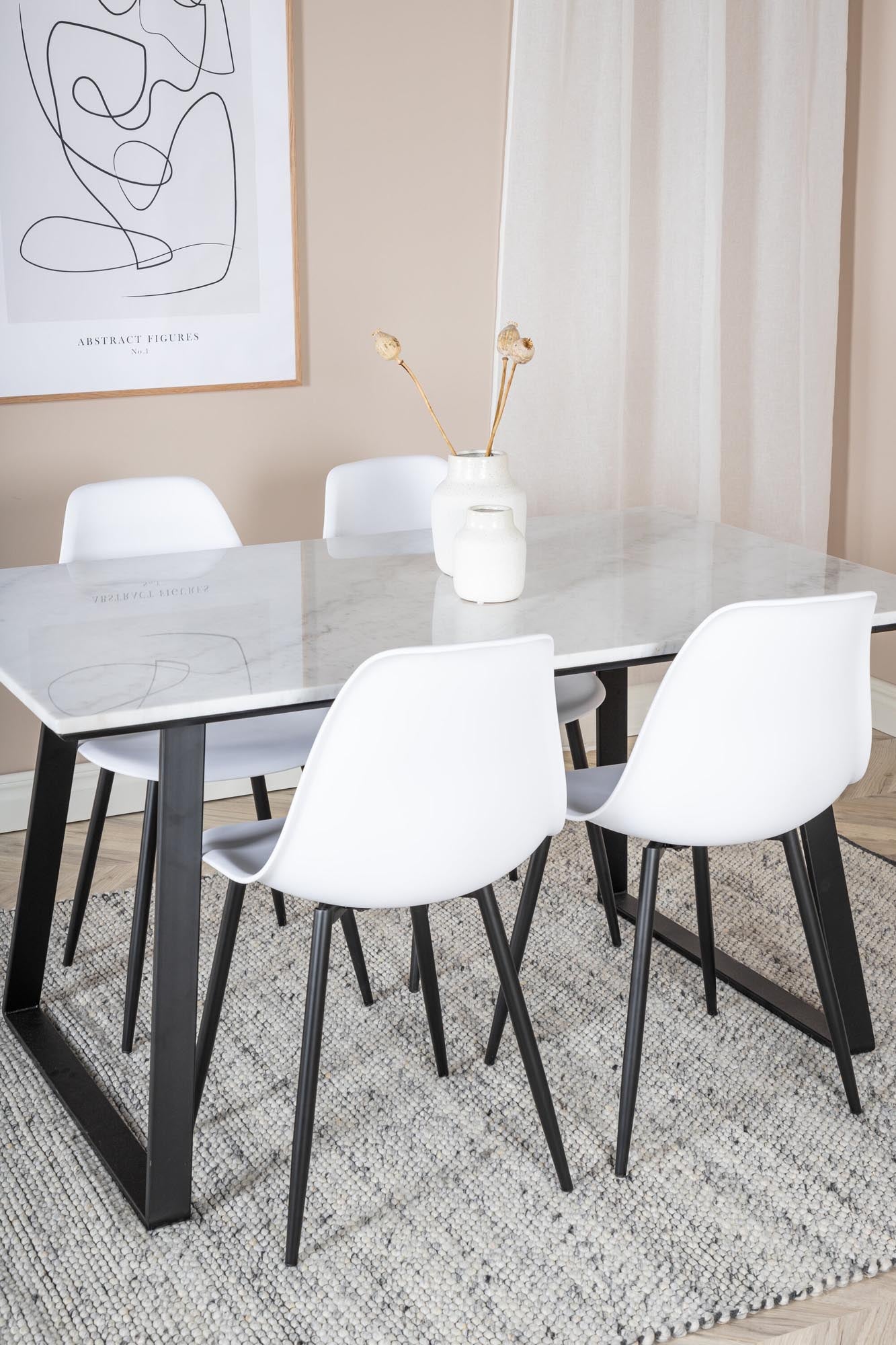 Estelle Esszimmerset: Modernes Design trifft auf skandinavische Funktionalität.