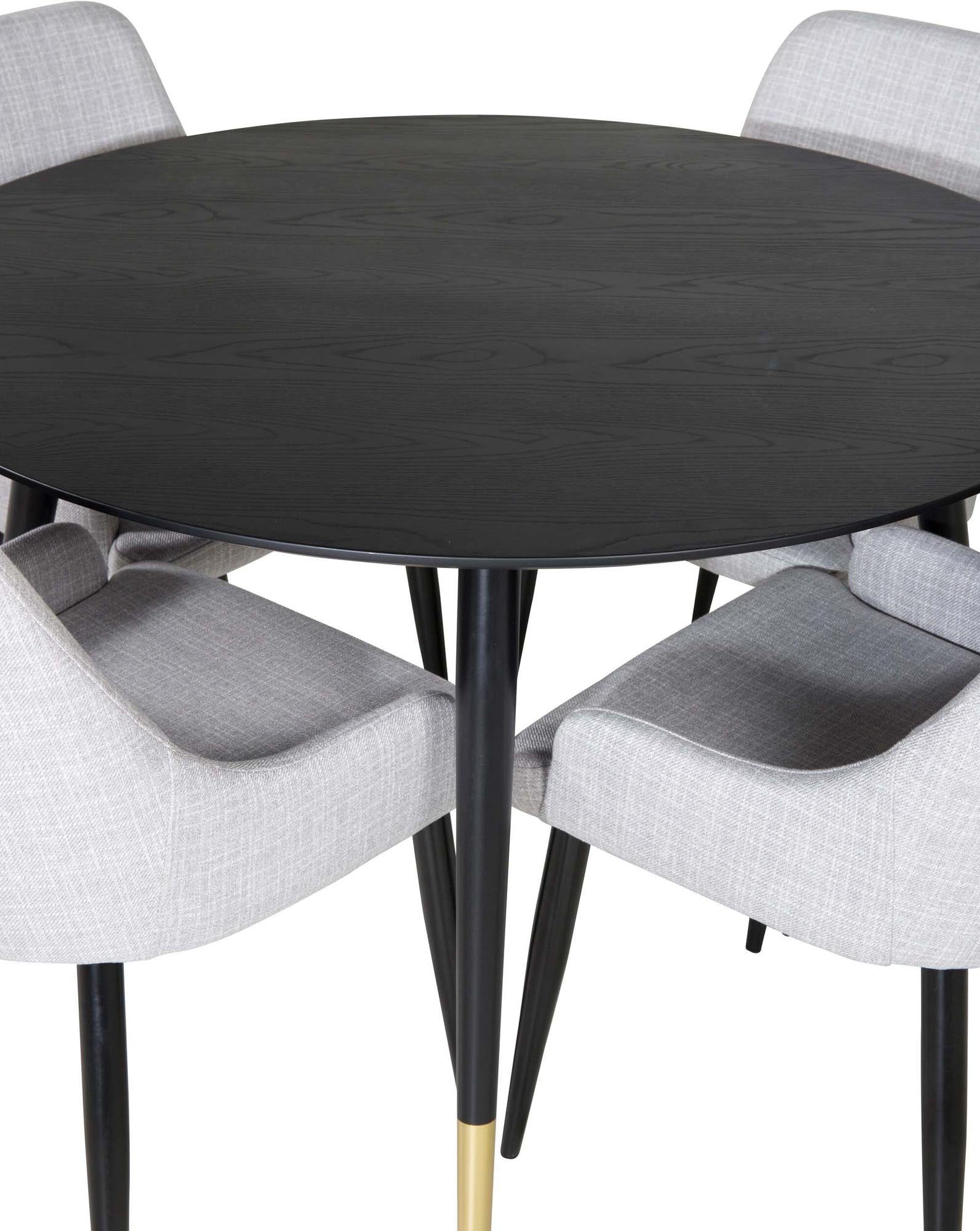 Elegantes Esszimmerset von Venture Home: Moderner Tisch & bequeme Stühle für stilvolle Mahlzeiten.