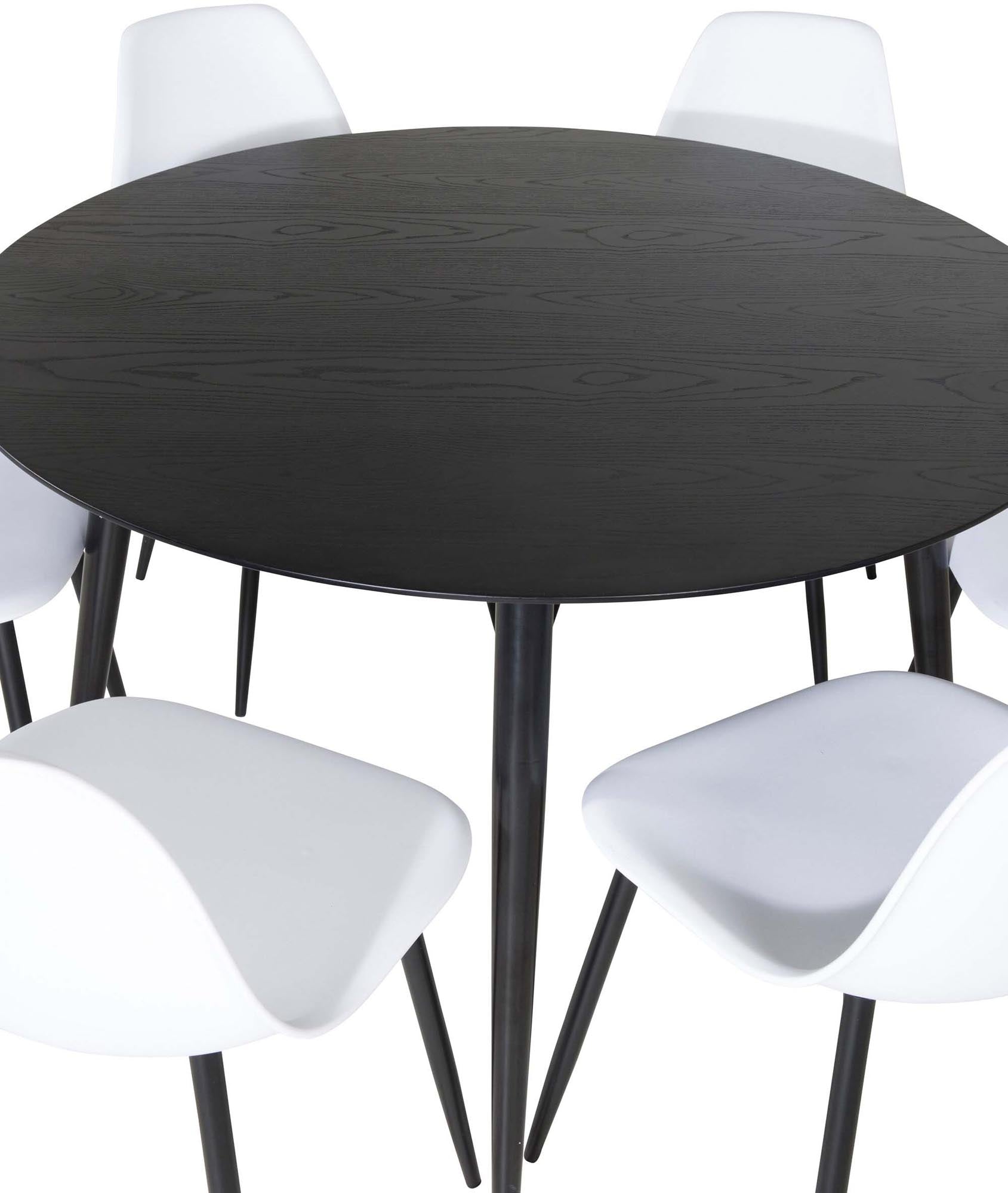 Modernes Esszimmerset für stilvolle und gemütliche Abende.