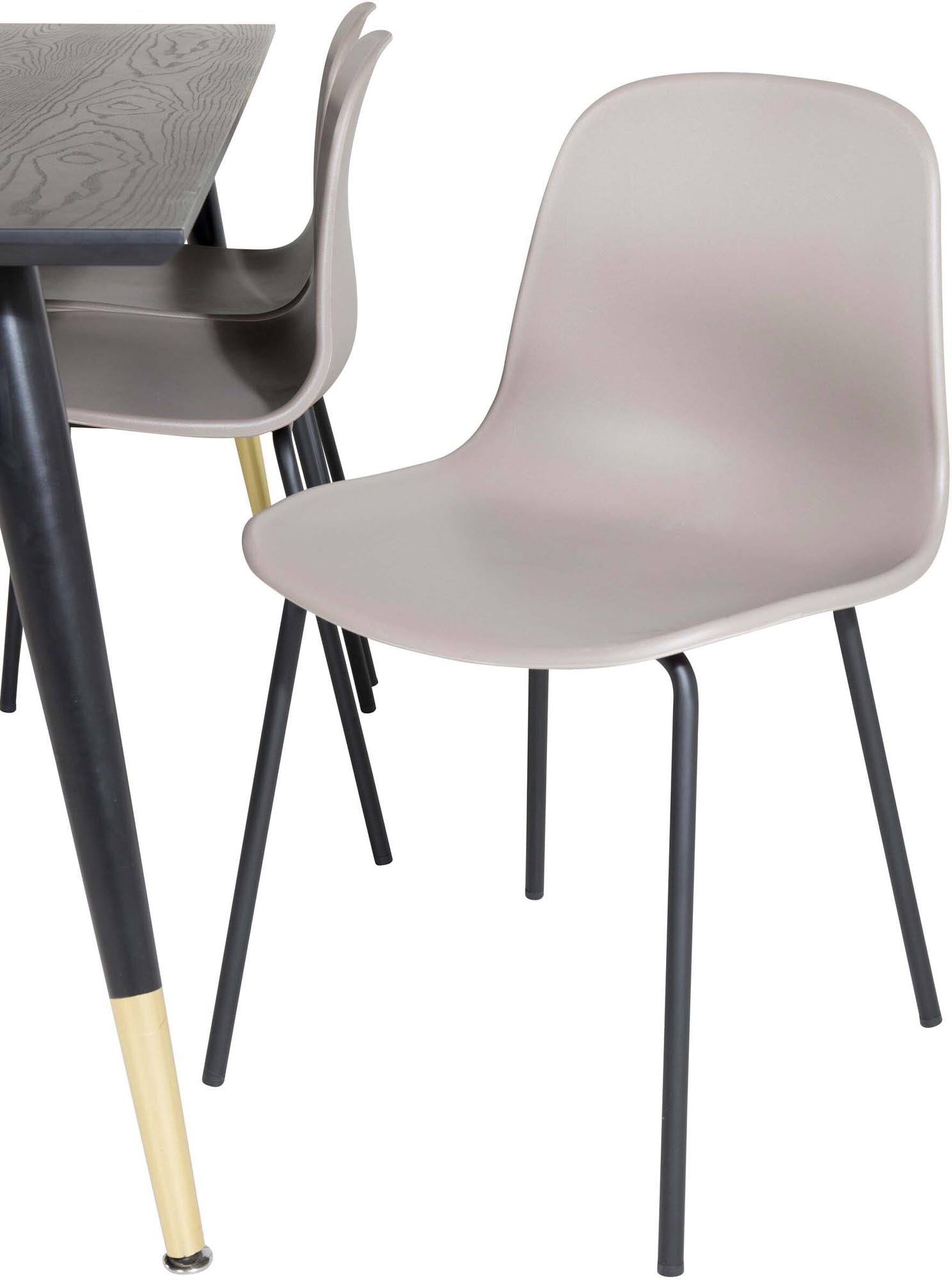 Entdecken Sie das Dipp Esszimmerset von Venture Home: Moderner 180 cm Tisch für 6 Personen, pflegeleicht und stilvoll. Ideal für gesellige Abende!