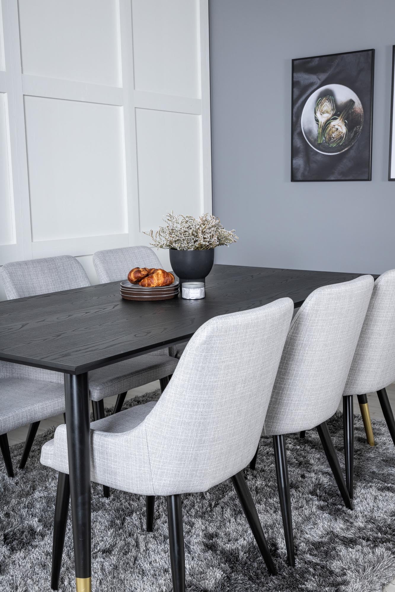 Modernes Dipp Esszimmerset für 6 von Venture Home, 180cm Tisch.