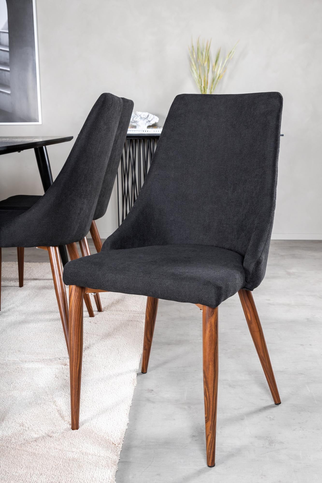 Stilvolles Dipp Esszimmerset für gesellige Abende mit 6 Personen.