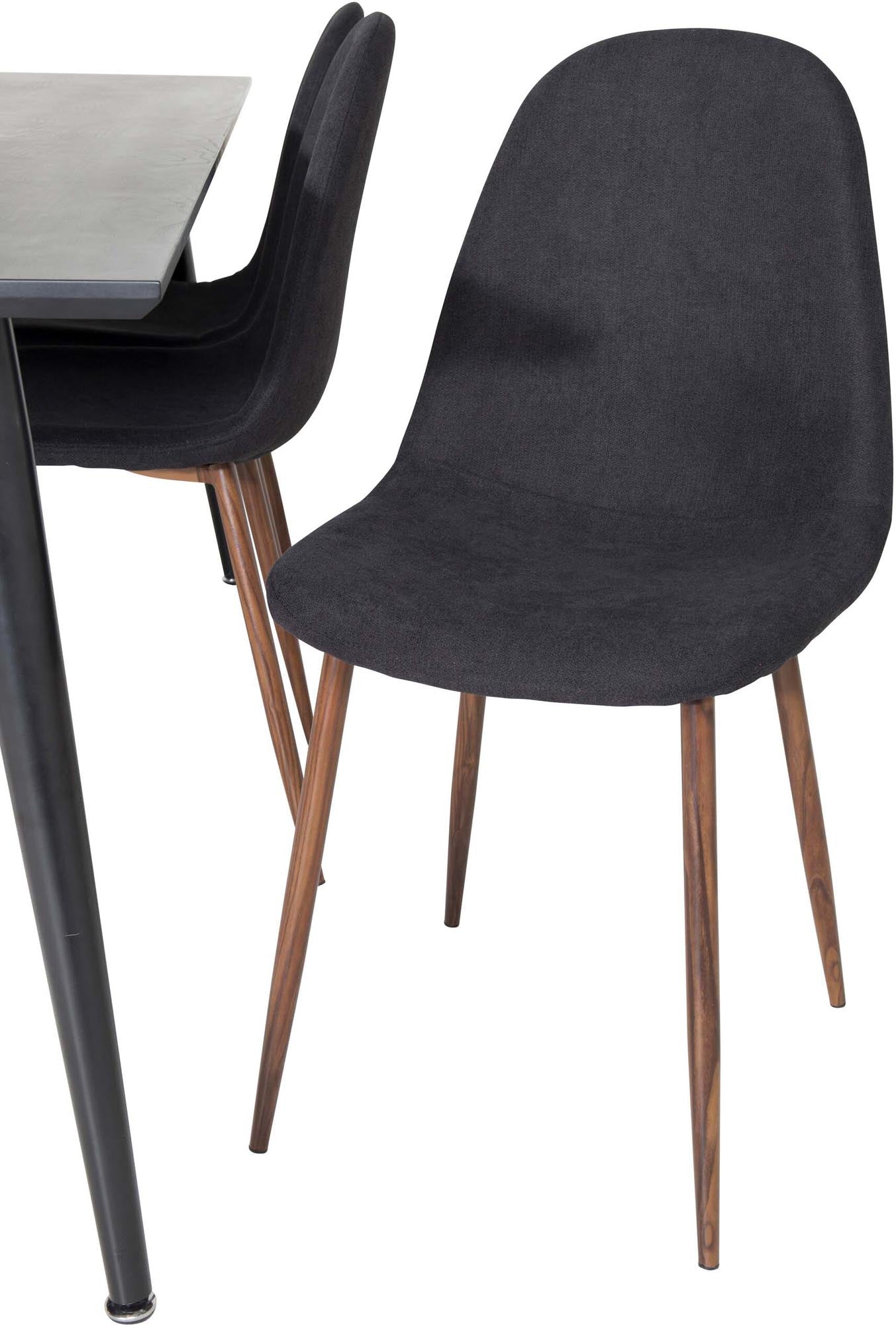 Genießen Sie gesellige Abende mit dem Dipp Esszimmerset von Venture Home: 180 cm Esstisch und 6 bequeme Stühle für stilvolle Mahlzeiten.