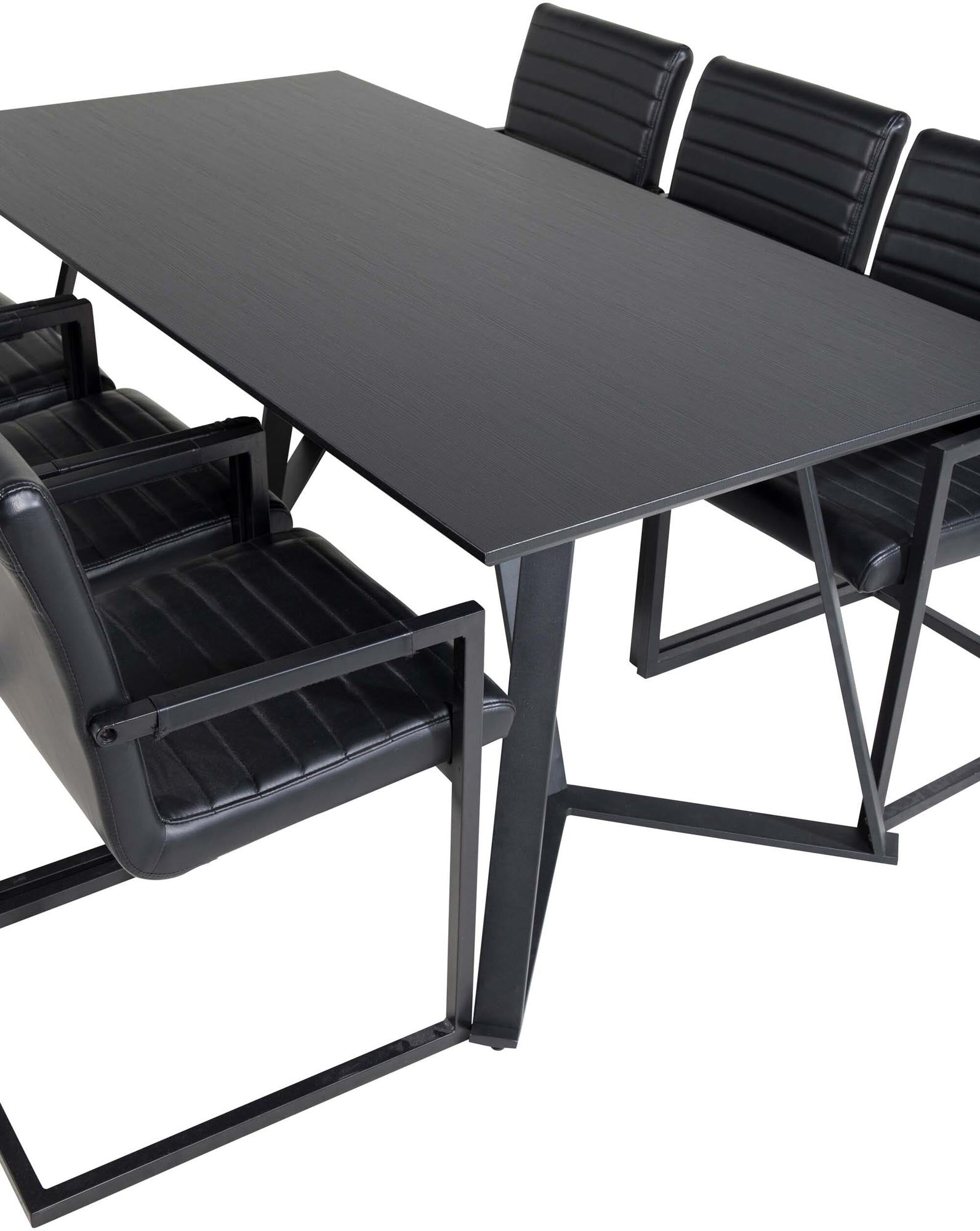 Elegantes Marina Esszimmerset 180cm für 6 Personen von Venture Home.