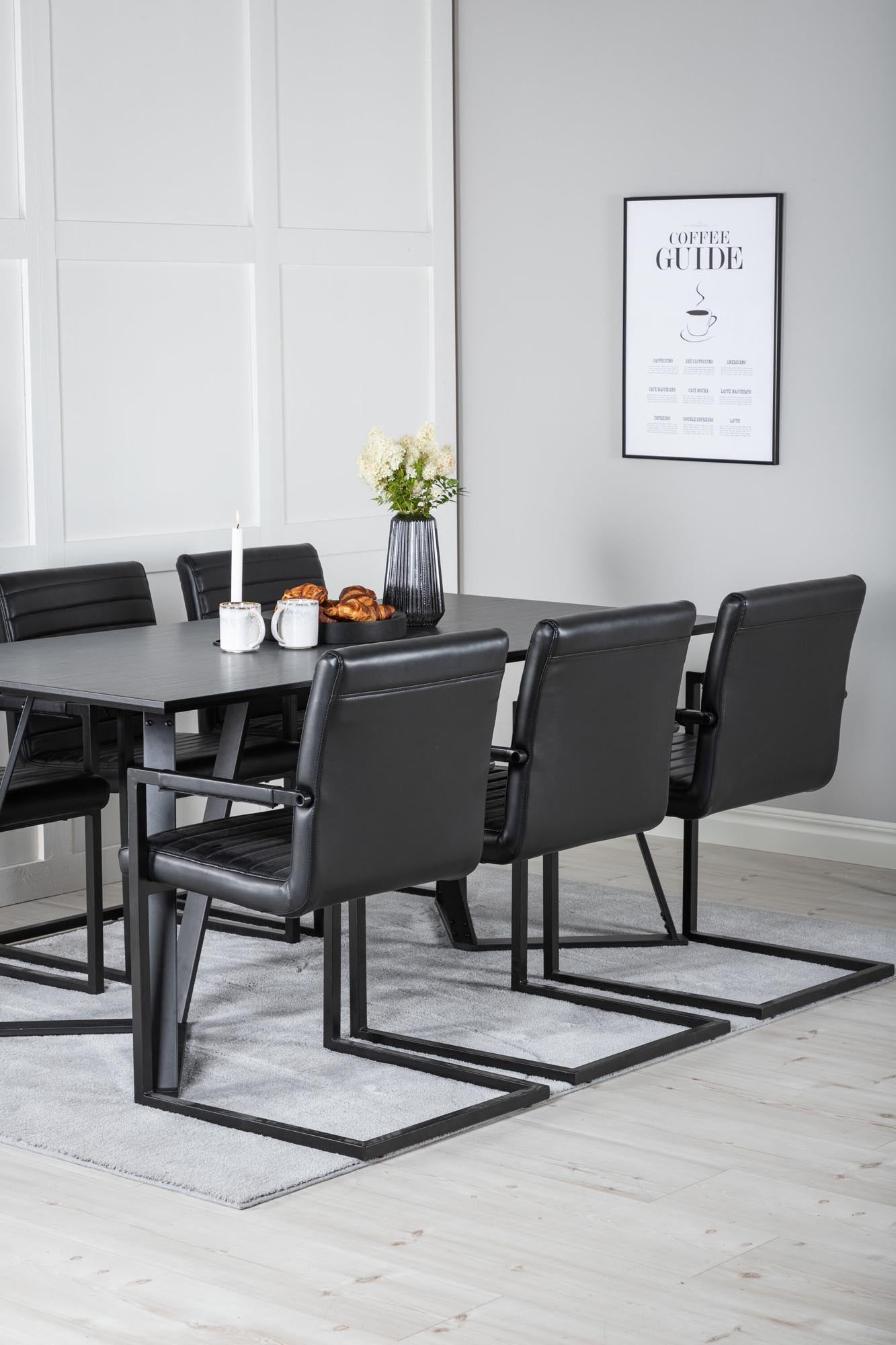 Stilvolles Marina Esszimmerset 180cm für 6 von Venture Home.