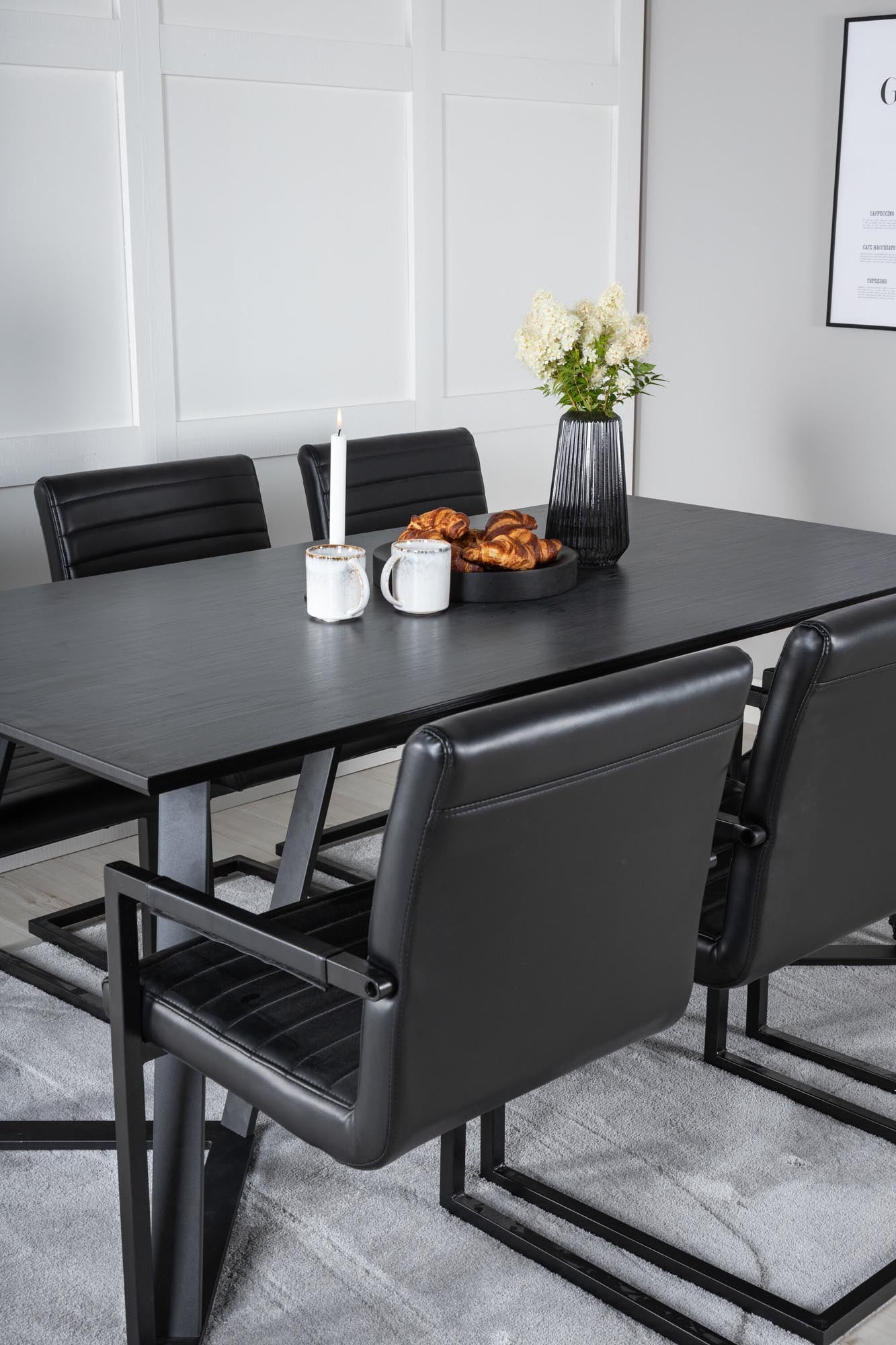 Elegantes Marina Esszimmerset 180cm für 6 Personen von Venture Home.