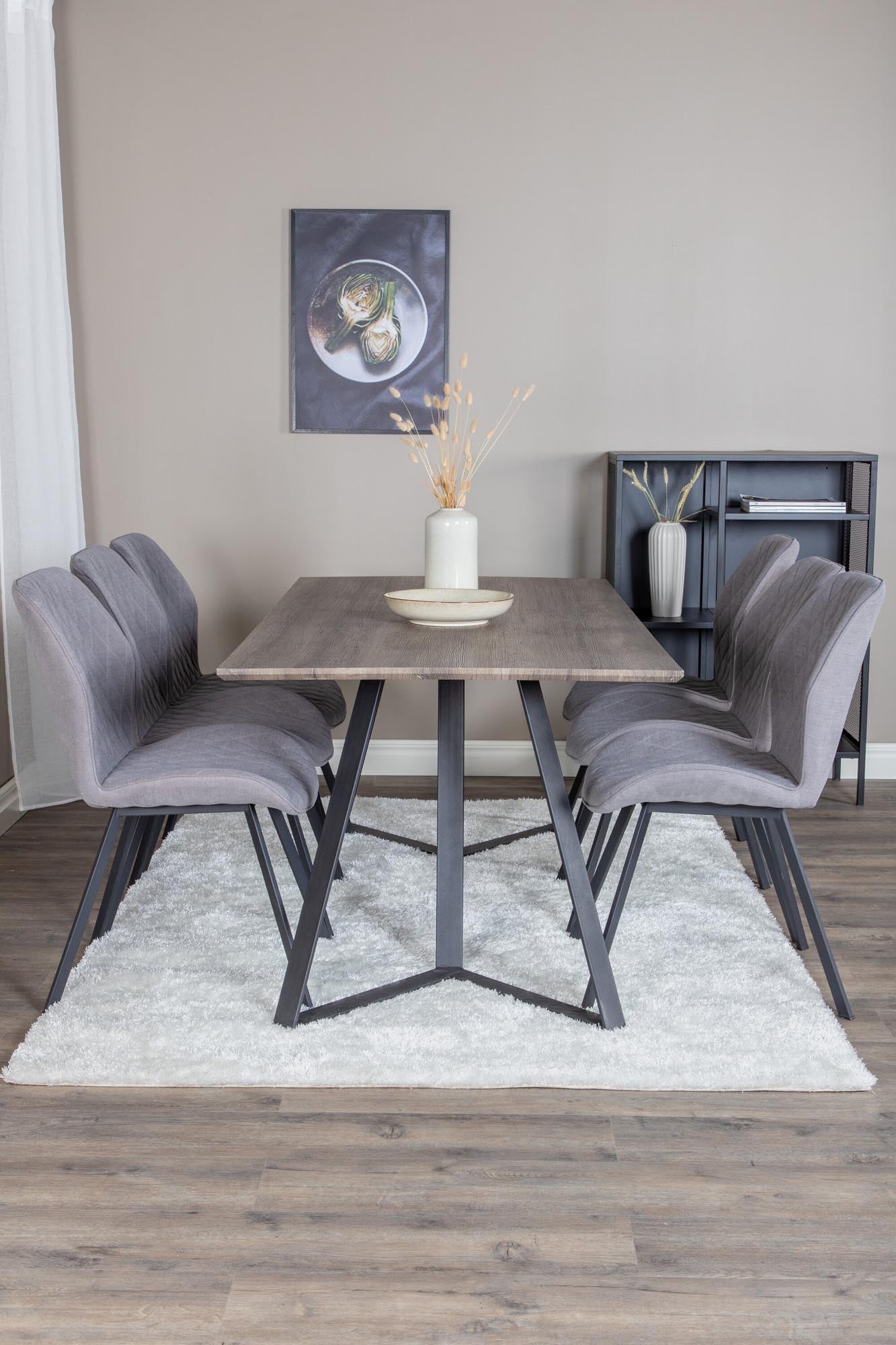 Elegantes Esszimmerset Gemma 180cm für stilvolle Dinnerabende.