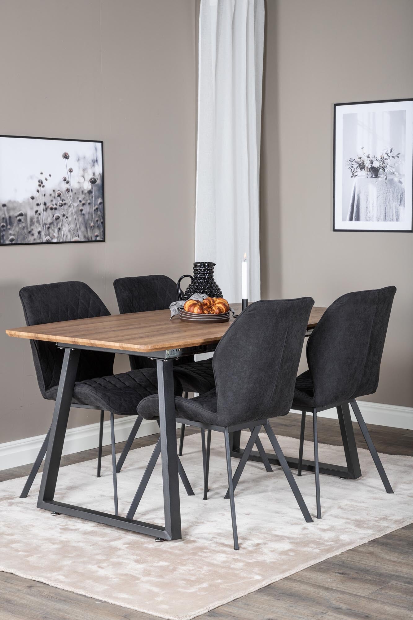 Inca Esszimmerset Gemma: Stilvoll, erweiterbar, perfekt für Gäste.