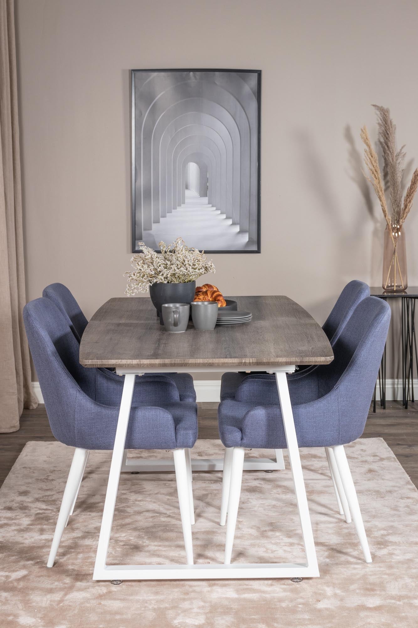 Inca Esszimmerset: Modernes, ausziehbares Design für gesellige Anlässe und stilvollen Komfort in jedem Zuhause.