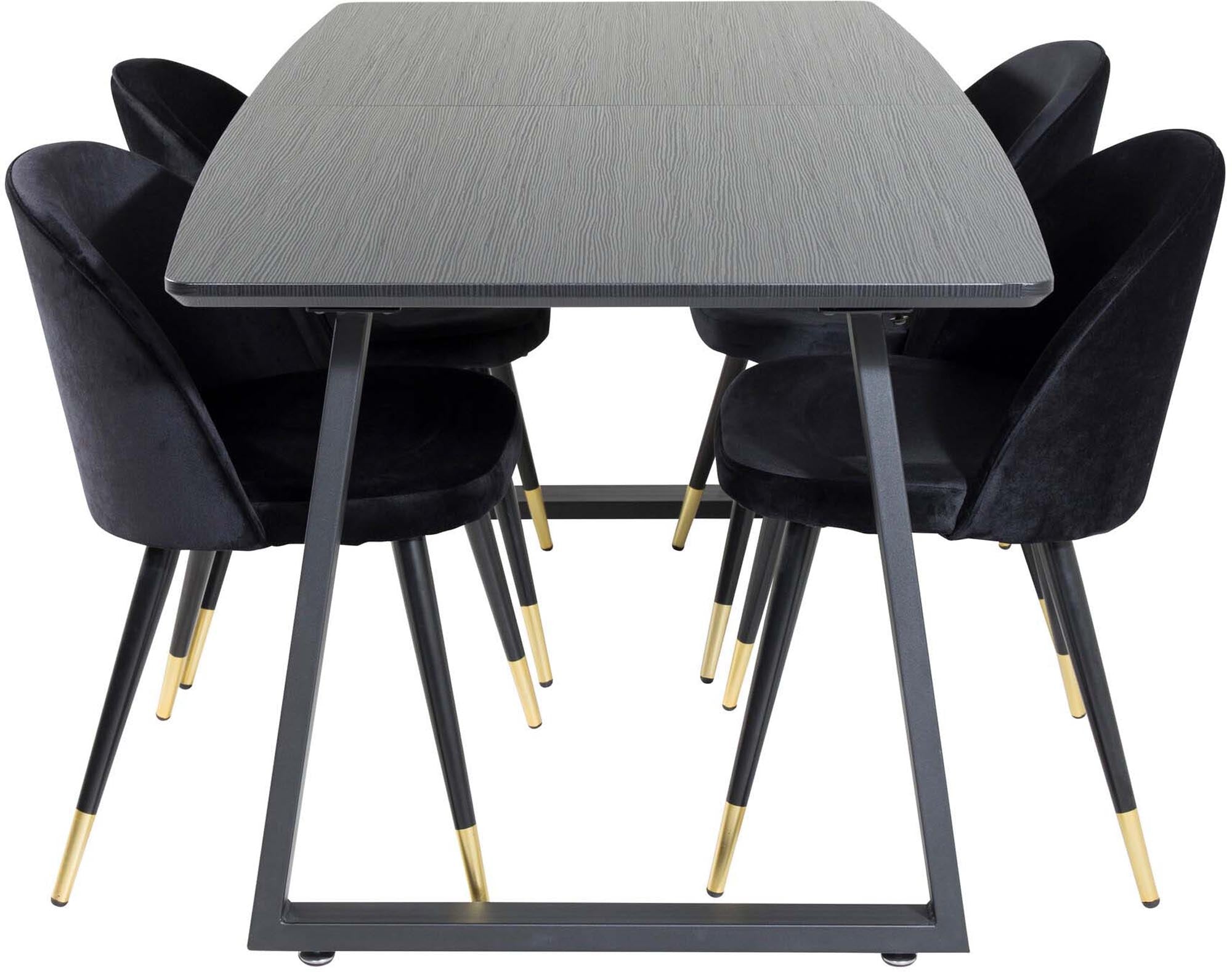 Inca Esszimmerset: Ausziehbar, samtig, für luxuriöse Dinnerpartys.