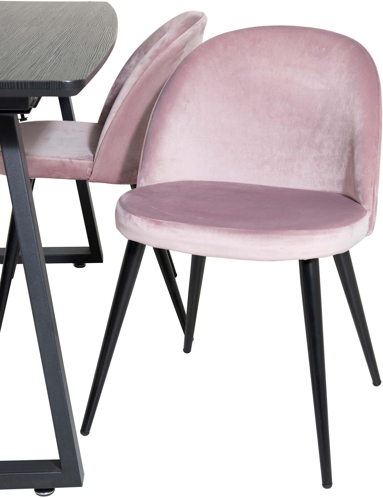 Inca Esszimmerset: Ausziehbar, samtig, für stilvolle Dinnerabende.