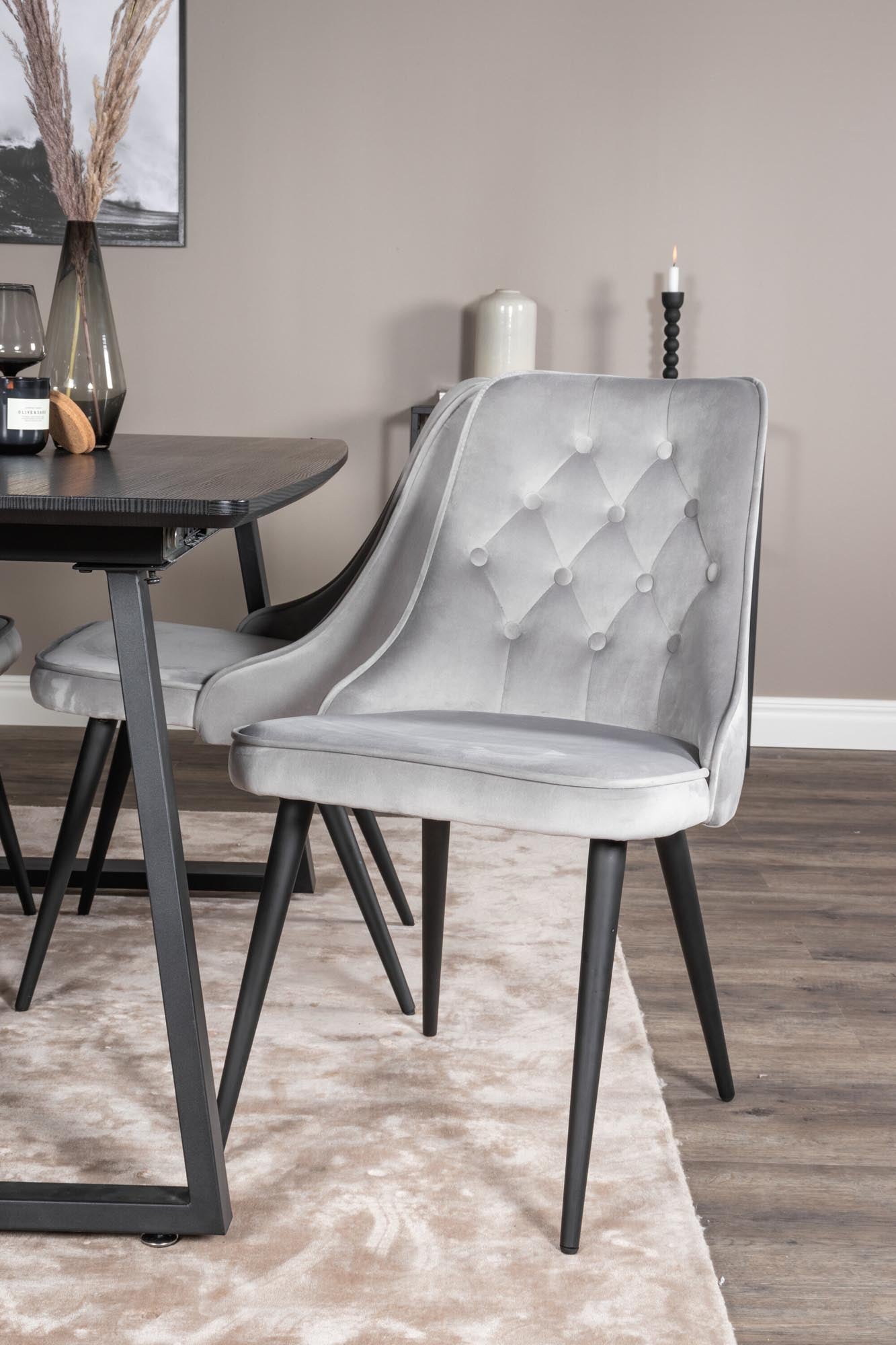 Inca Esszimmerset: Stilvoll ausziehbar, samtig, für besondere Anlässe.