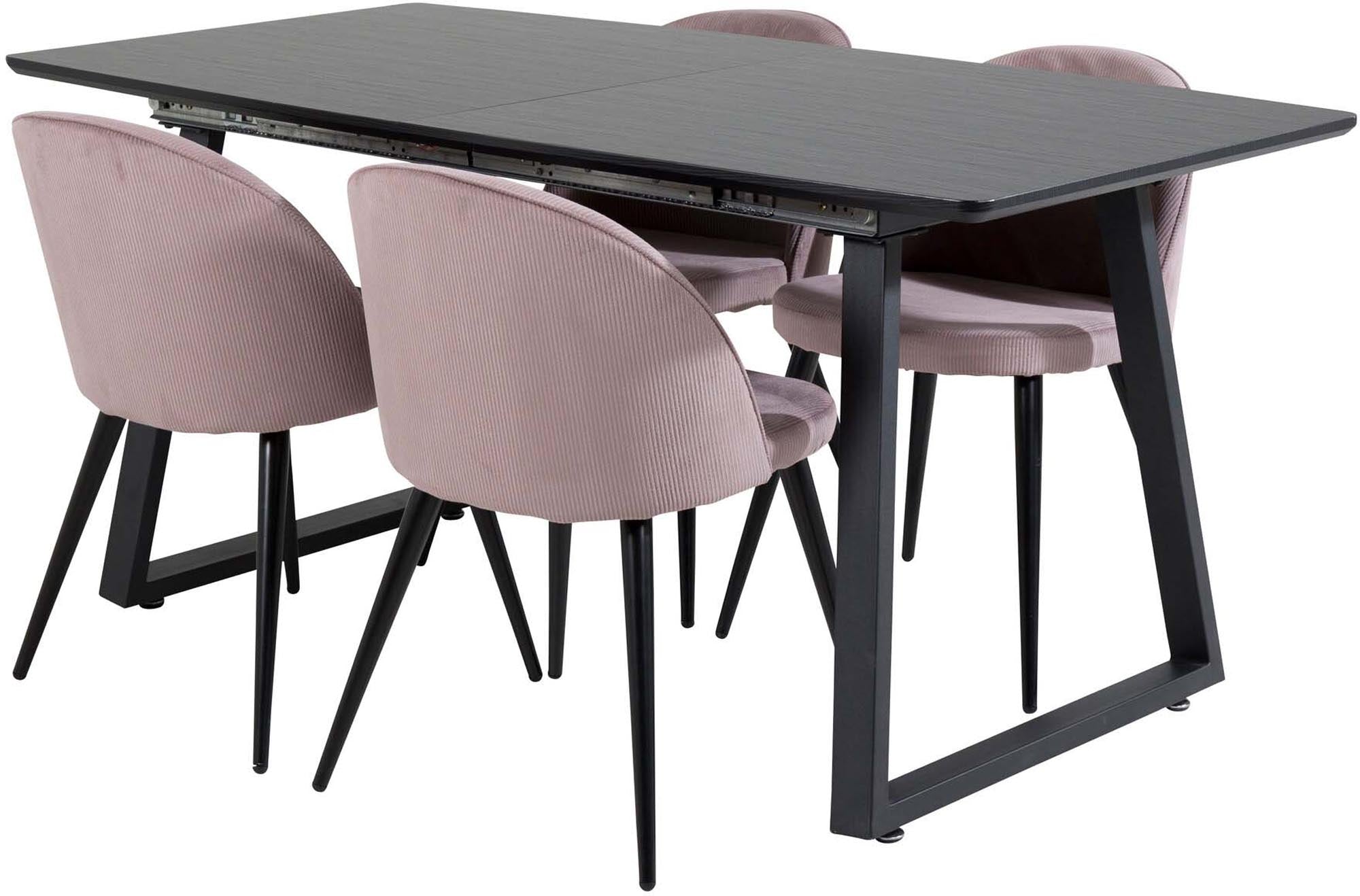 Inca Esszimmerset: Ausziehbar, samtig, für elegante Dinnerabende.