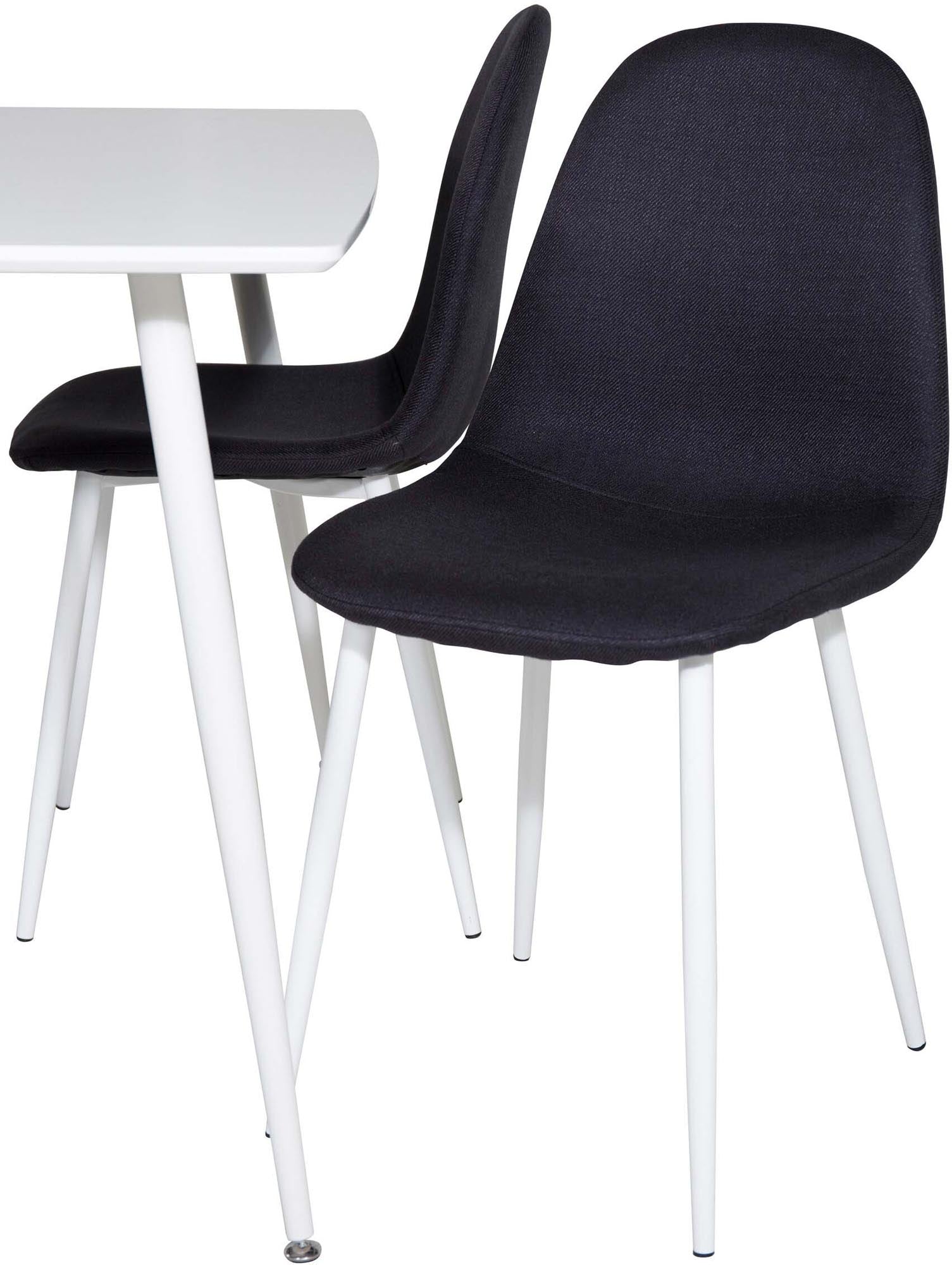 Elegantes Polar Esszimmerset für 4 Personen, 120cm Tisch von Venture Home.