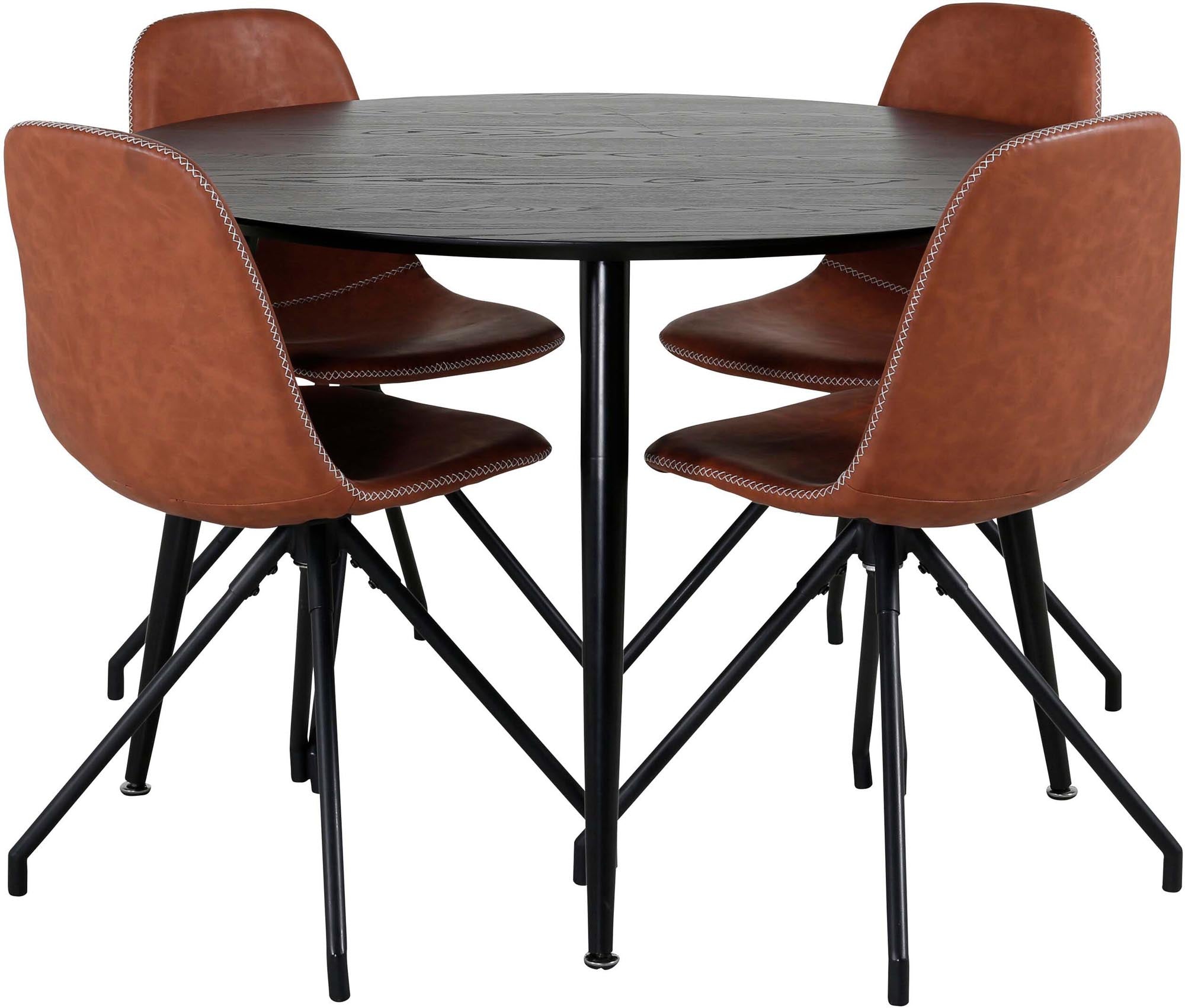 Elegantes Dipp Esszimmerset + Polar für stilvolle Abende zu viert.