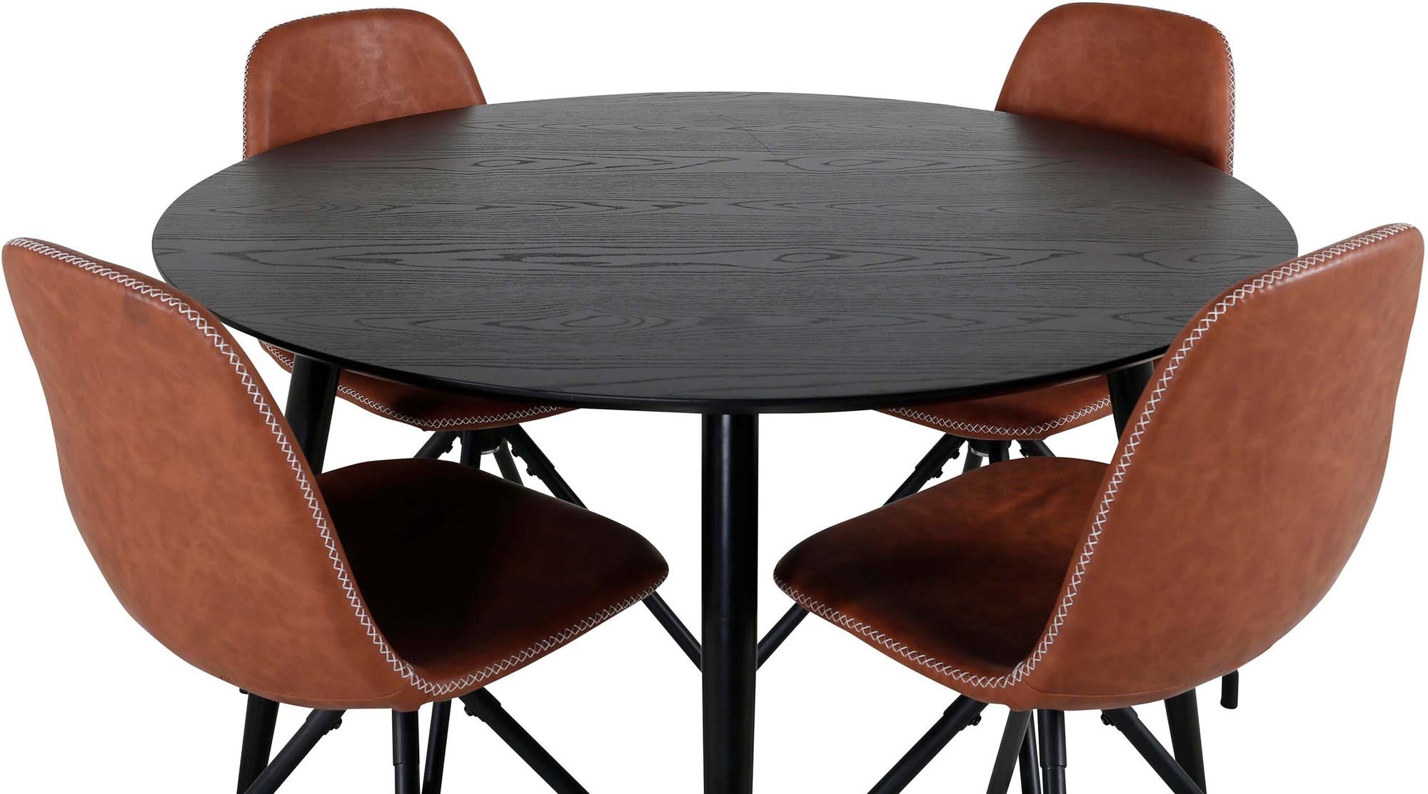 Modernes Dipp Esszimmerset + Polar für gesellige Runden zu viert.