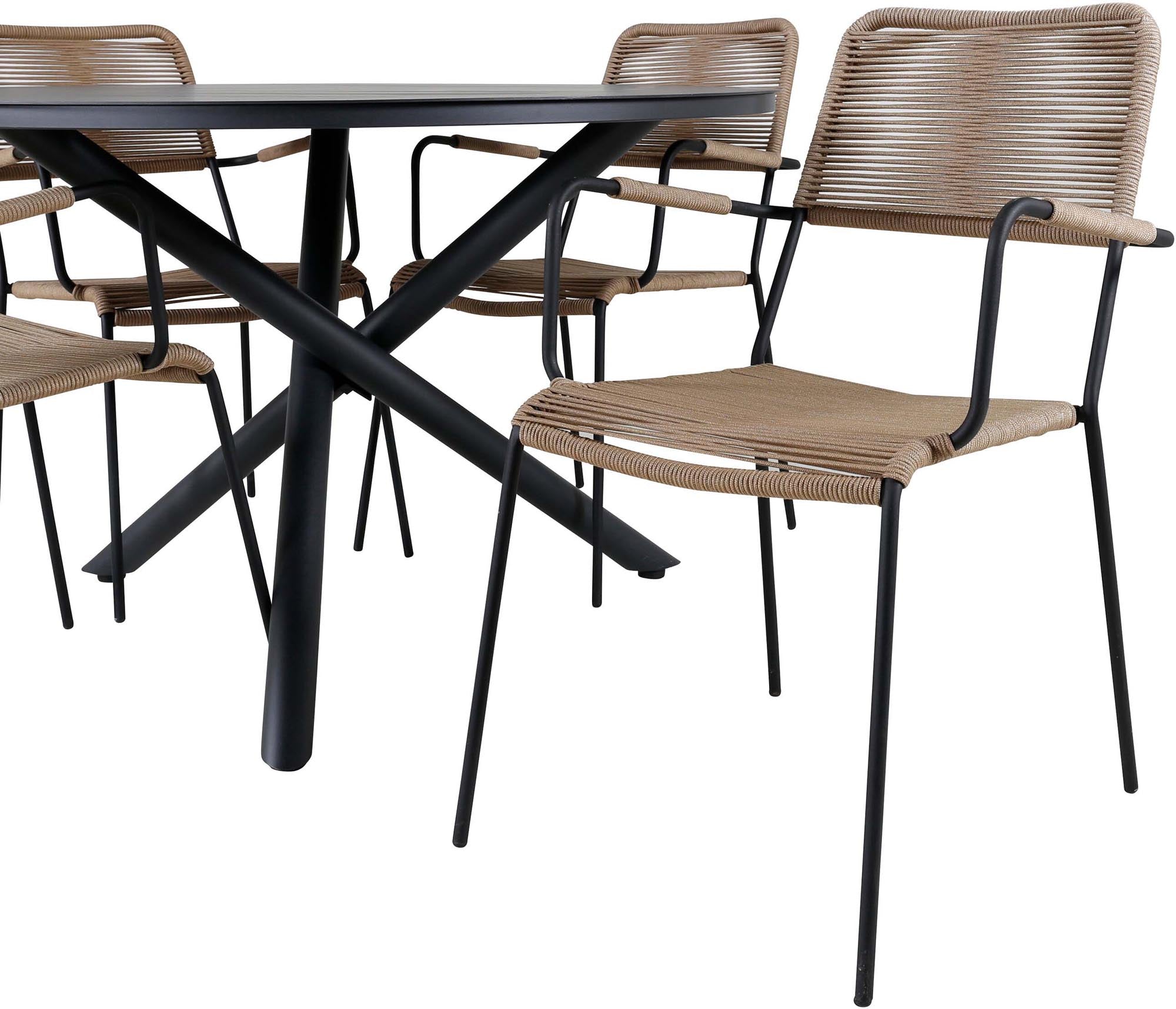 Elegantes Alma Tischset für stilvolle Gartenmomente von Venture Home.