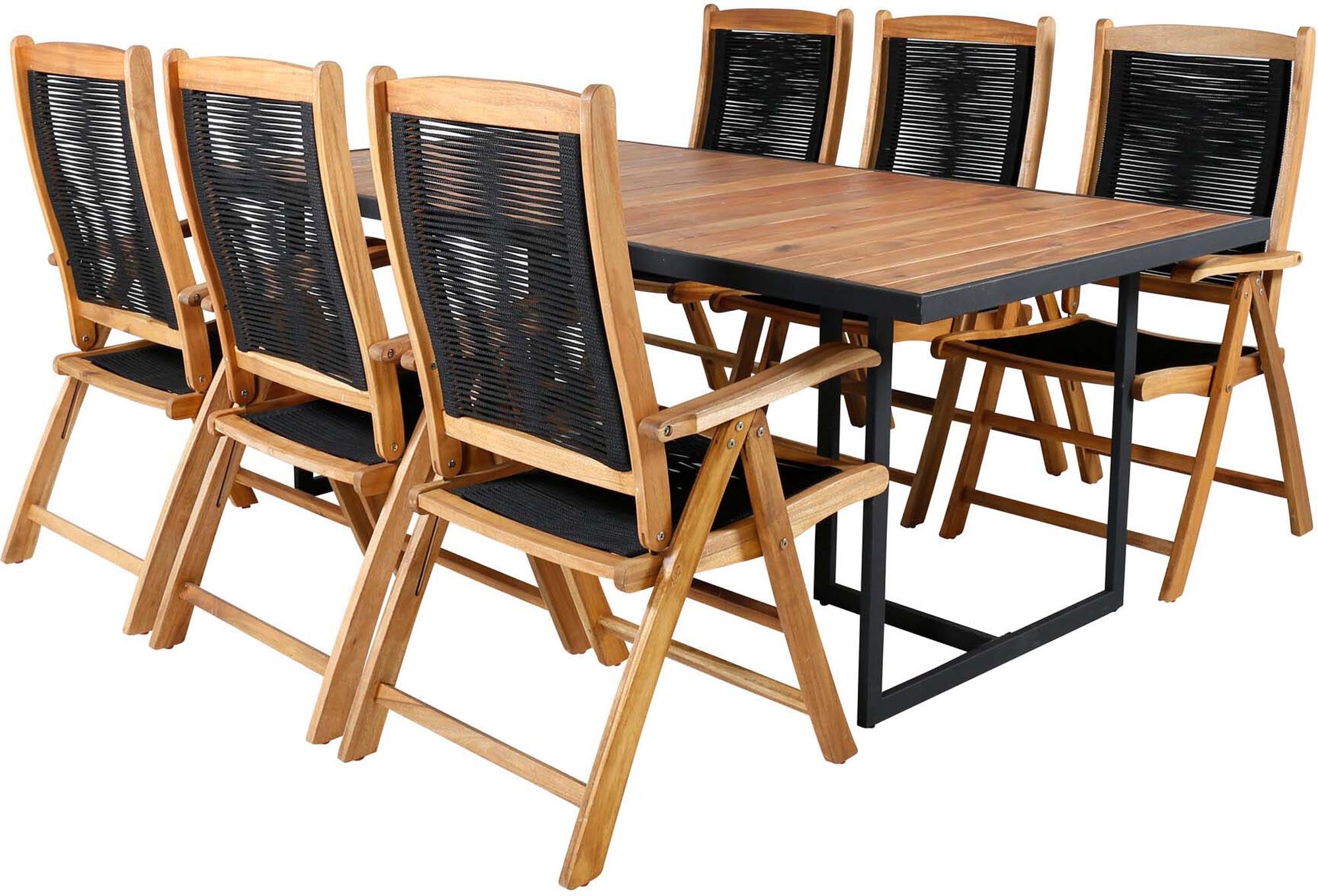 Robustes Khung Tischset: Perfekte Wahl für stilvolle Outdoor-Dinner.