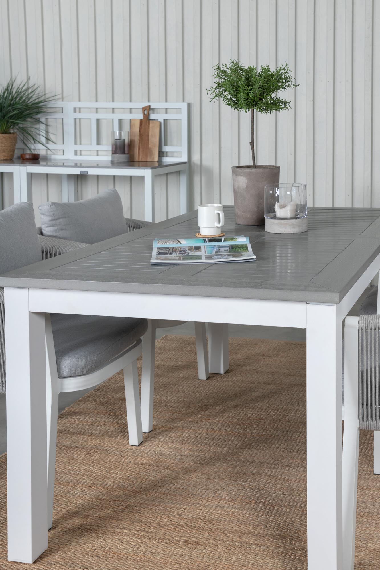 Venture Home Albany: Flexibles Outdoor-Set mit ausziehbarem Tisch.