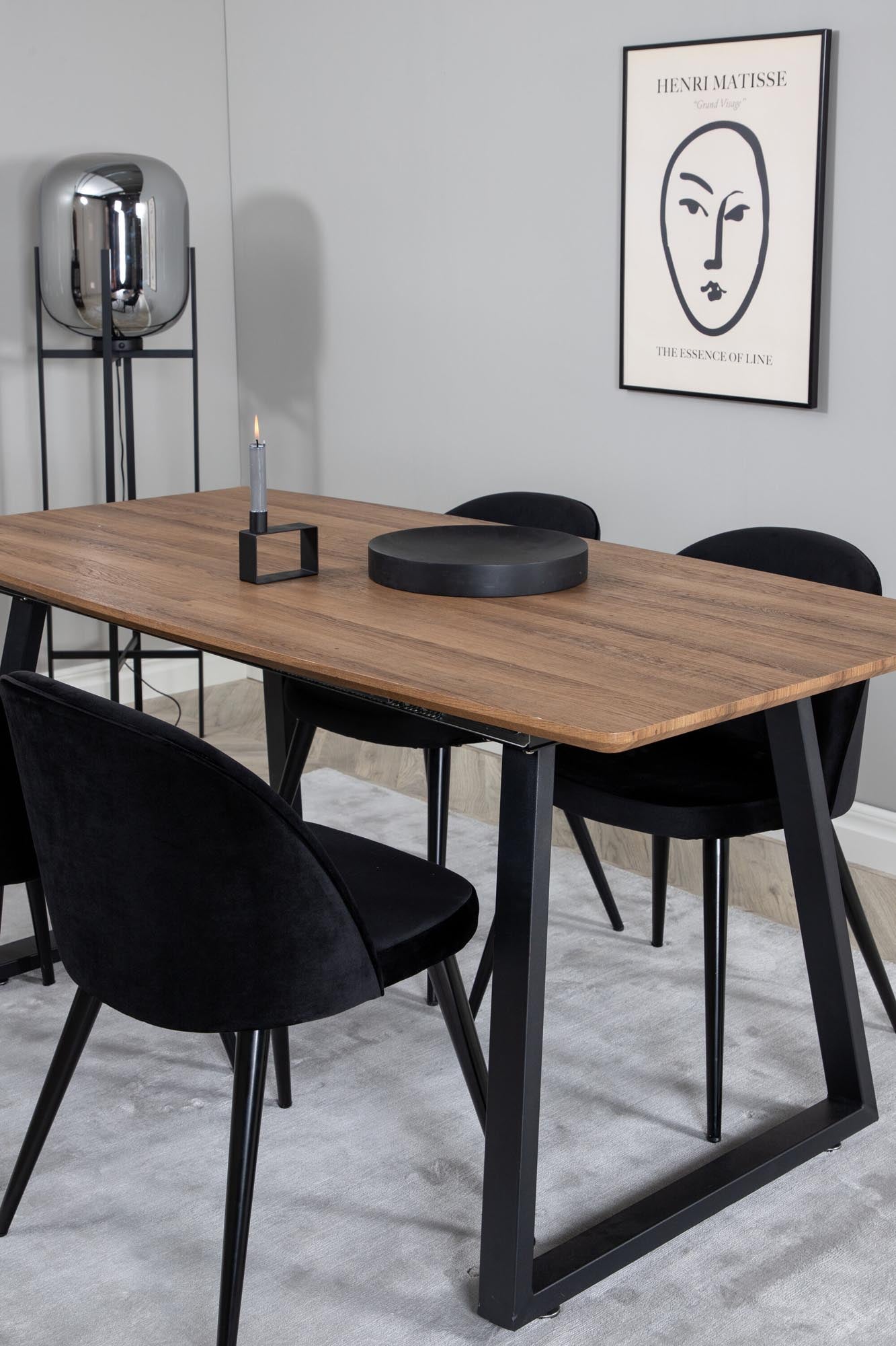 Inca Esszimmerset: Ausziehbar, samtig, für luxuriöse Dinnerpartys.