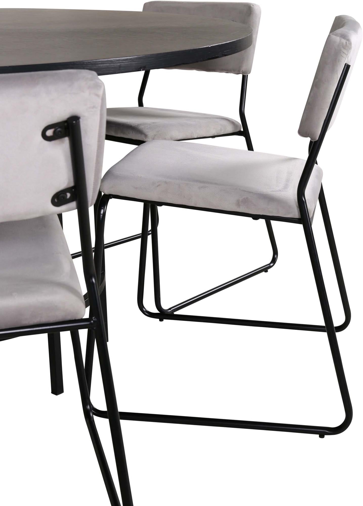 Esszimmerset Copenhagen + Kenth: Elegantes Möbelset mit Industrie-Charme für gesellige Runden und stilvolle Dinnerpartys.