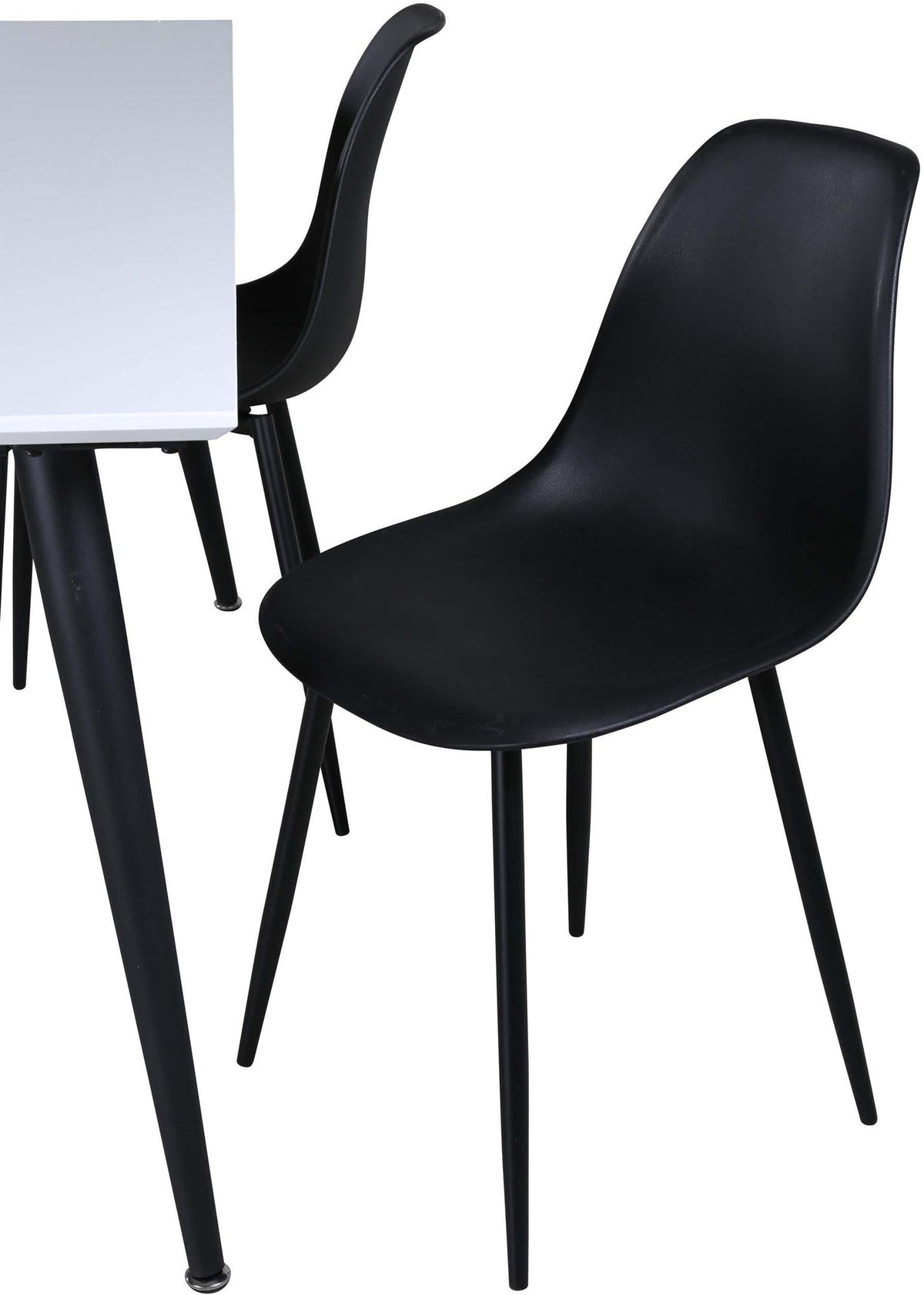 Jimmy Esszimmerset + Polar 150cm/4St. in Schwarz präsentiert im Onlineshop von KAQTU Design AG. Esszimmerset ist von Venture Home