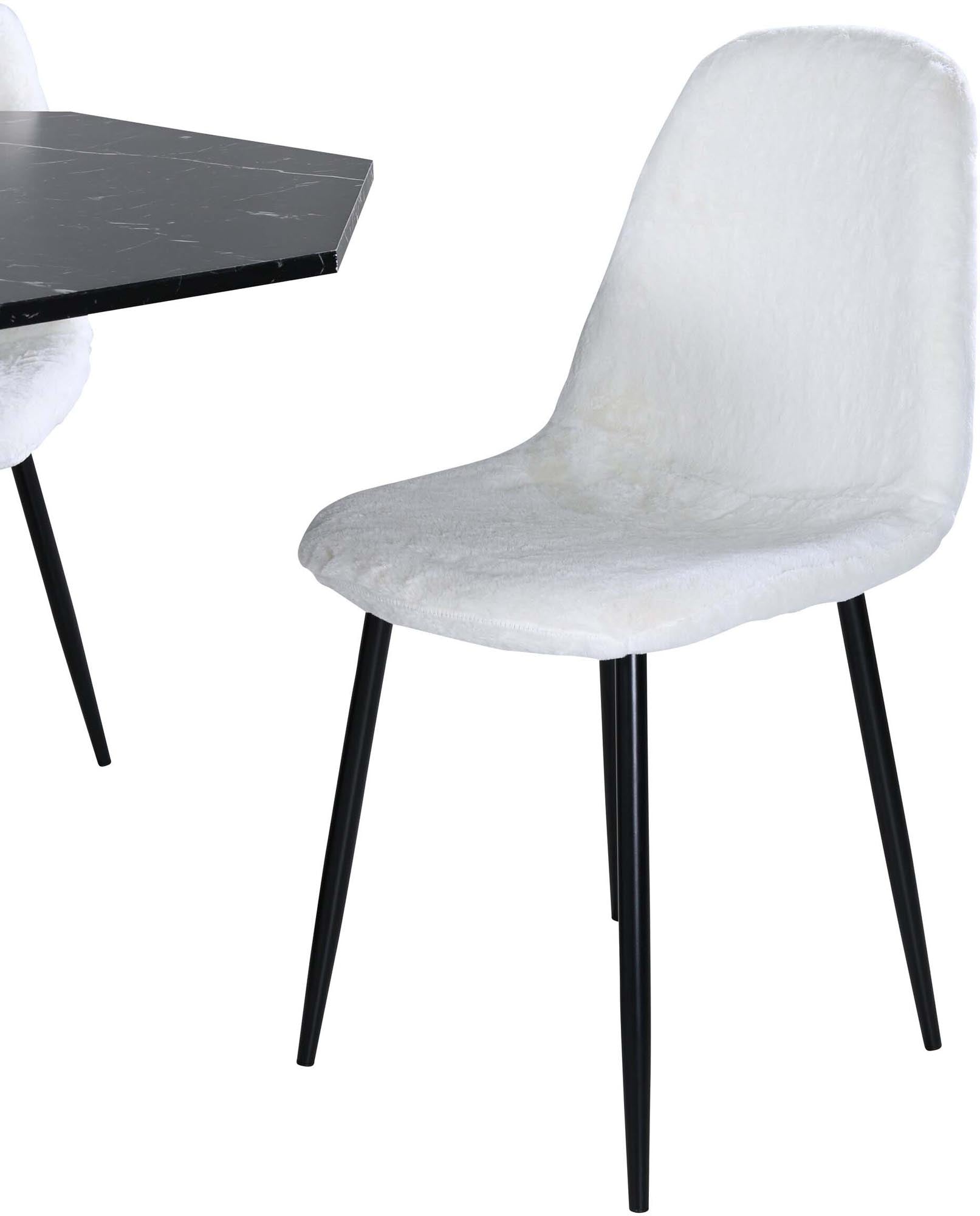 Stilvolles Marbs Esszimmerset für zeitlose Eleganz im Esszimmer.