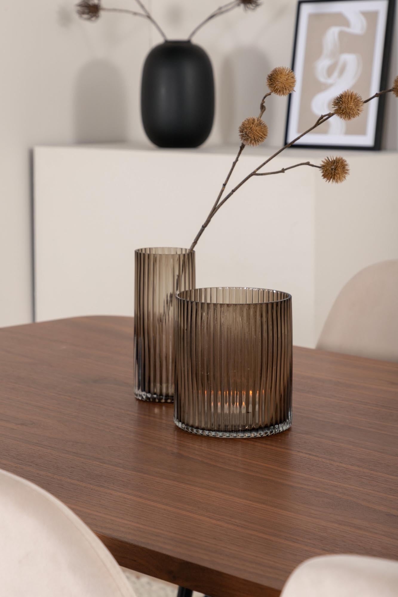 Modernes Uno Esszimmerset für 6, 200cm Tisch von Venture Home.