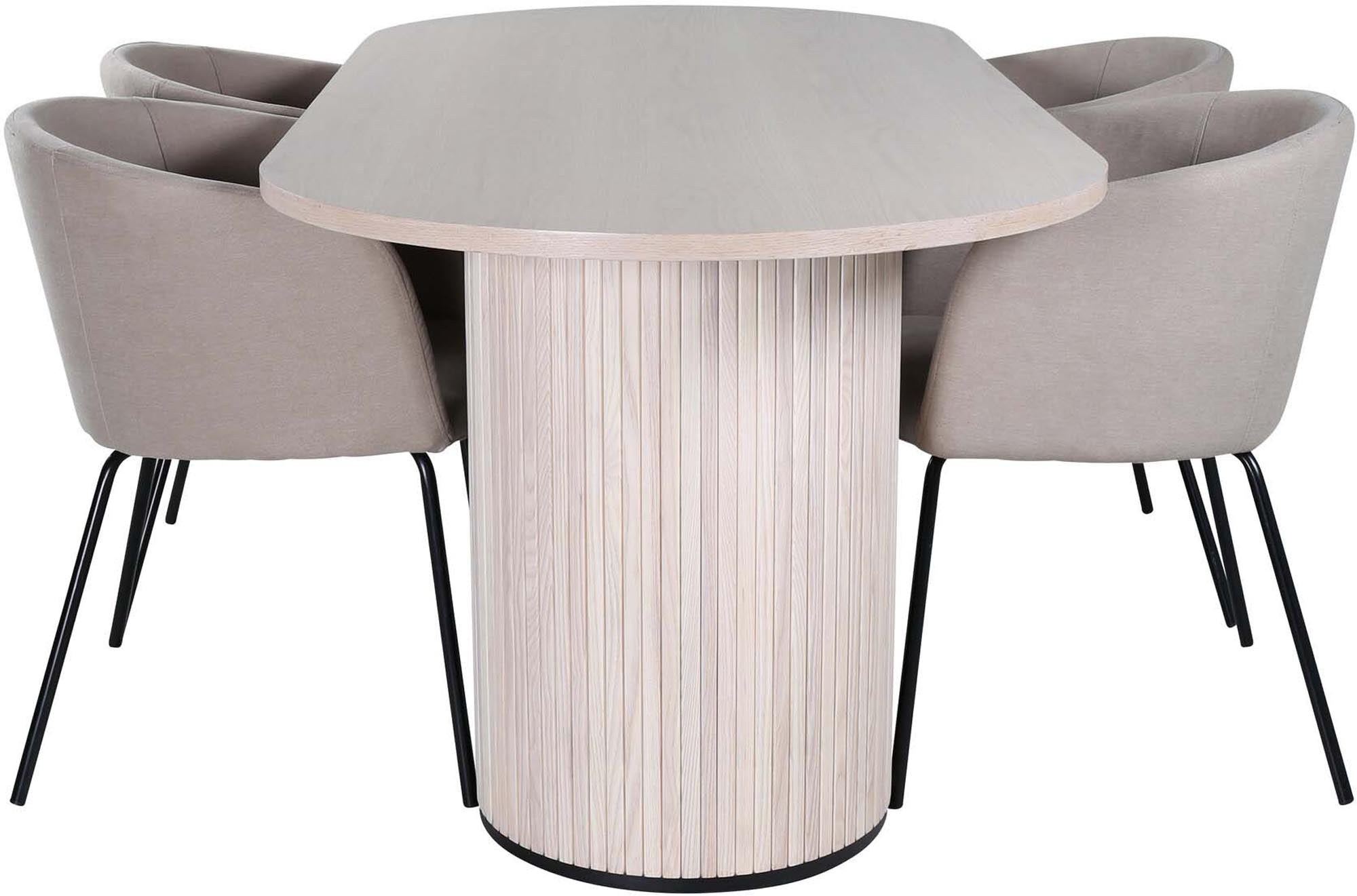 Elegantes Bianca Set: Perfekt für moderne, grosszügige Essbereiche.