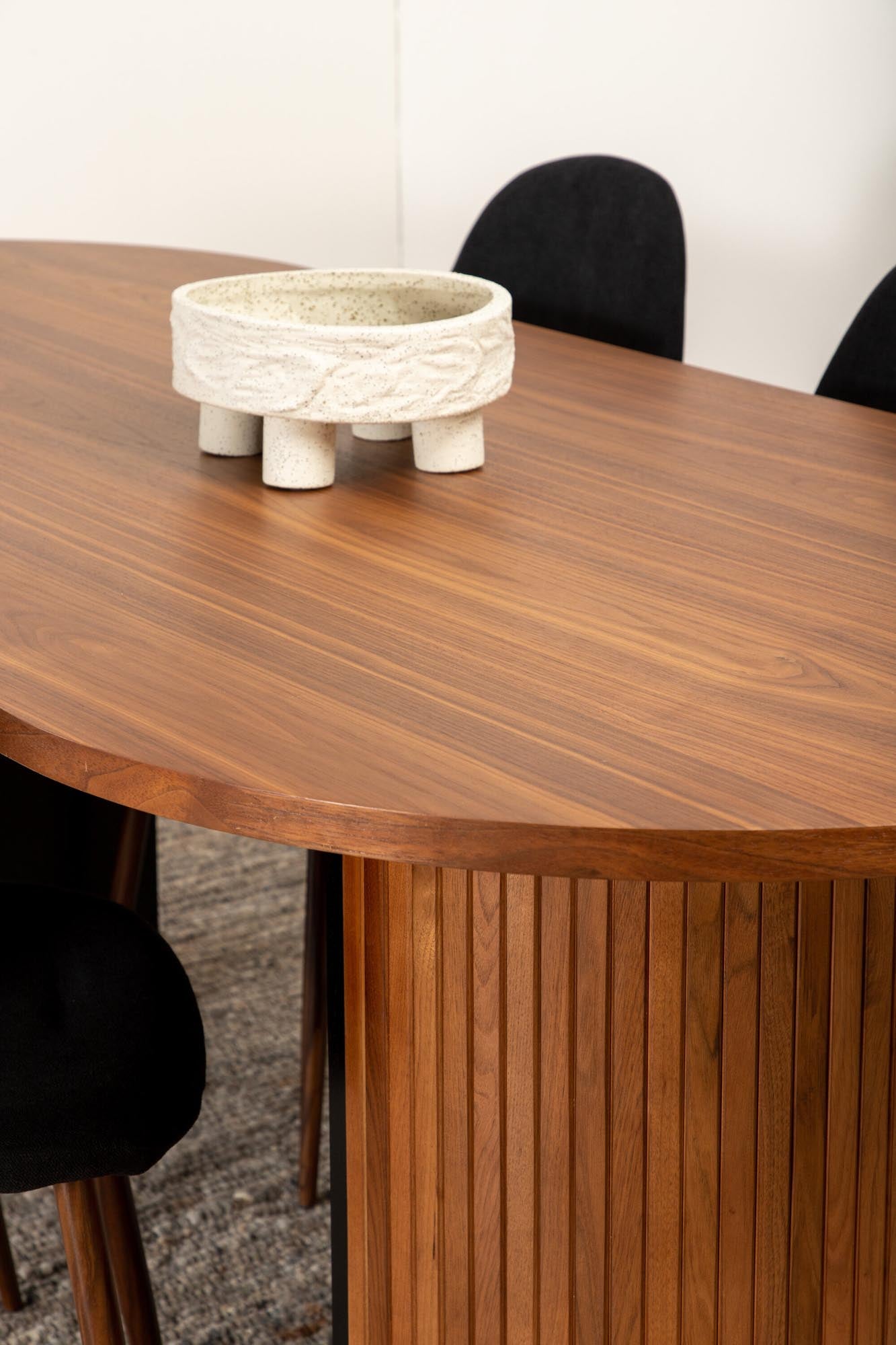 Bianca Esszimmerset + Polar 200cm/6St.: Eleganter Esstisch mit stilvollen Stühlen für gesellige Abende und unvergessliche Momente.